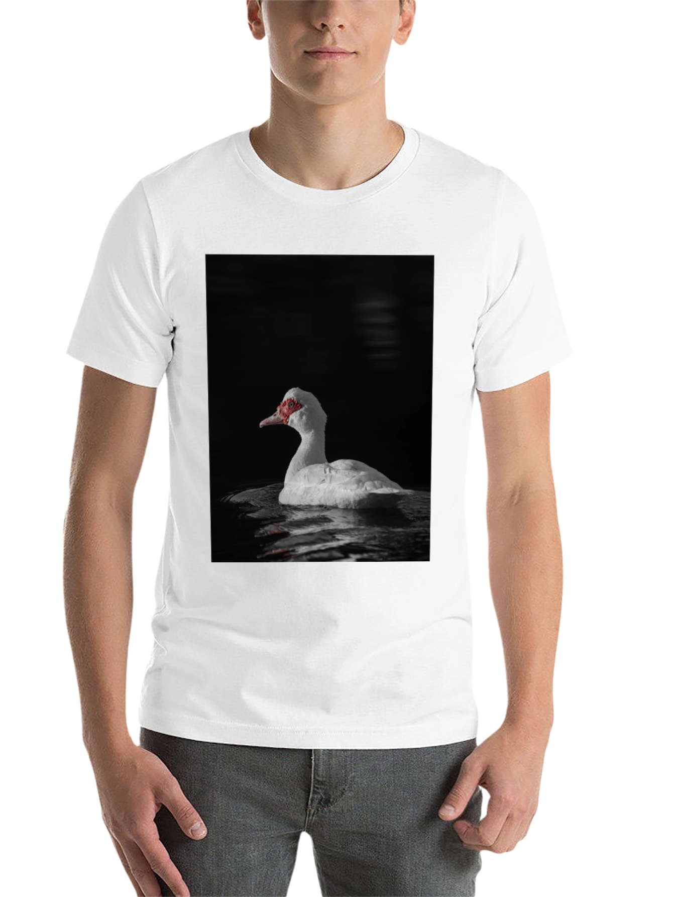 Black Duck Graphic Black T-Shirt view 14