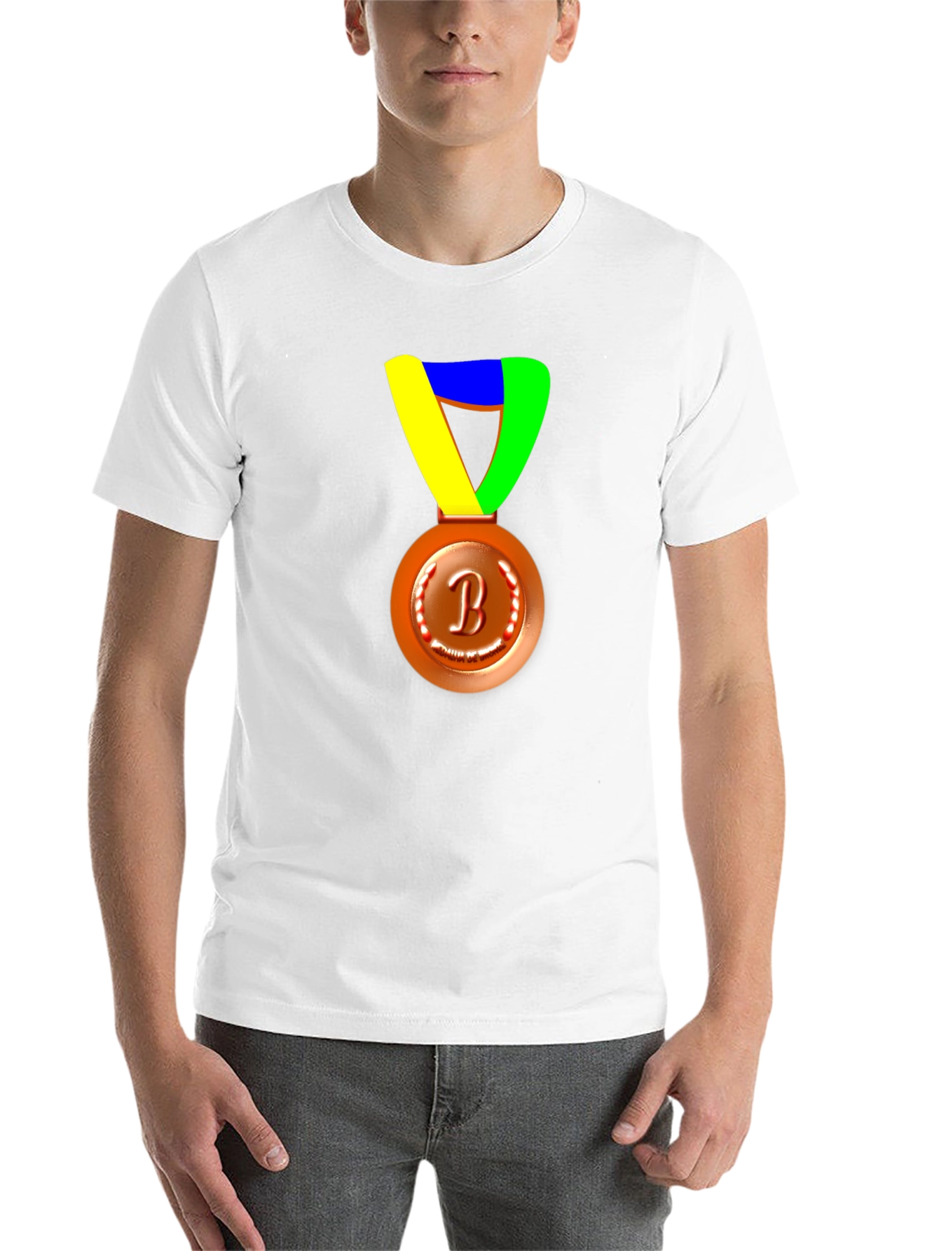 Bronze Medal T-Shirt - Achievement Award Tee - 14