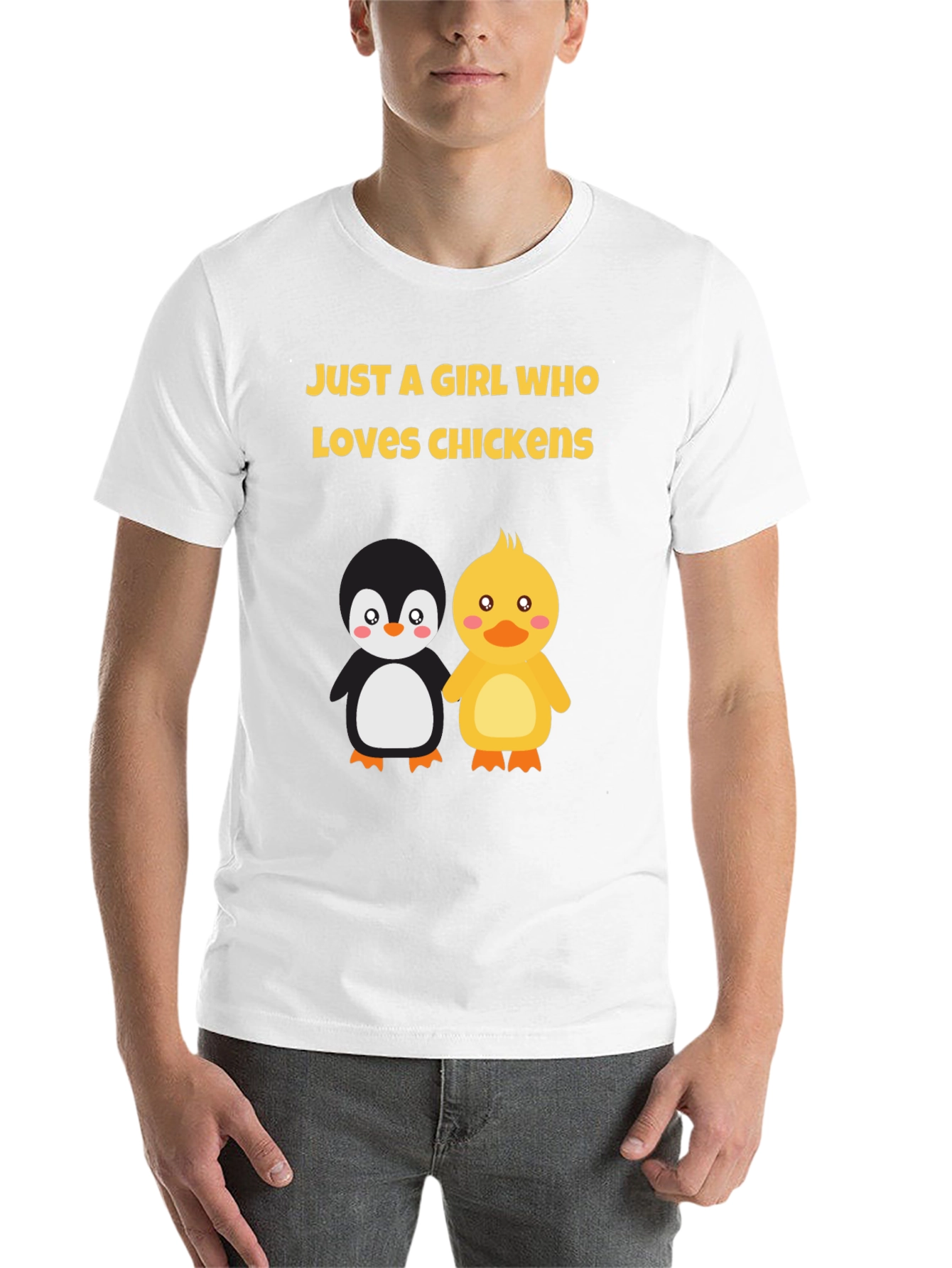 Black Girl Who Loves Chickens Graphic Tee view 14