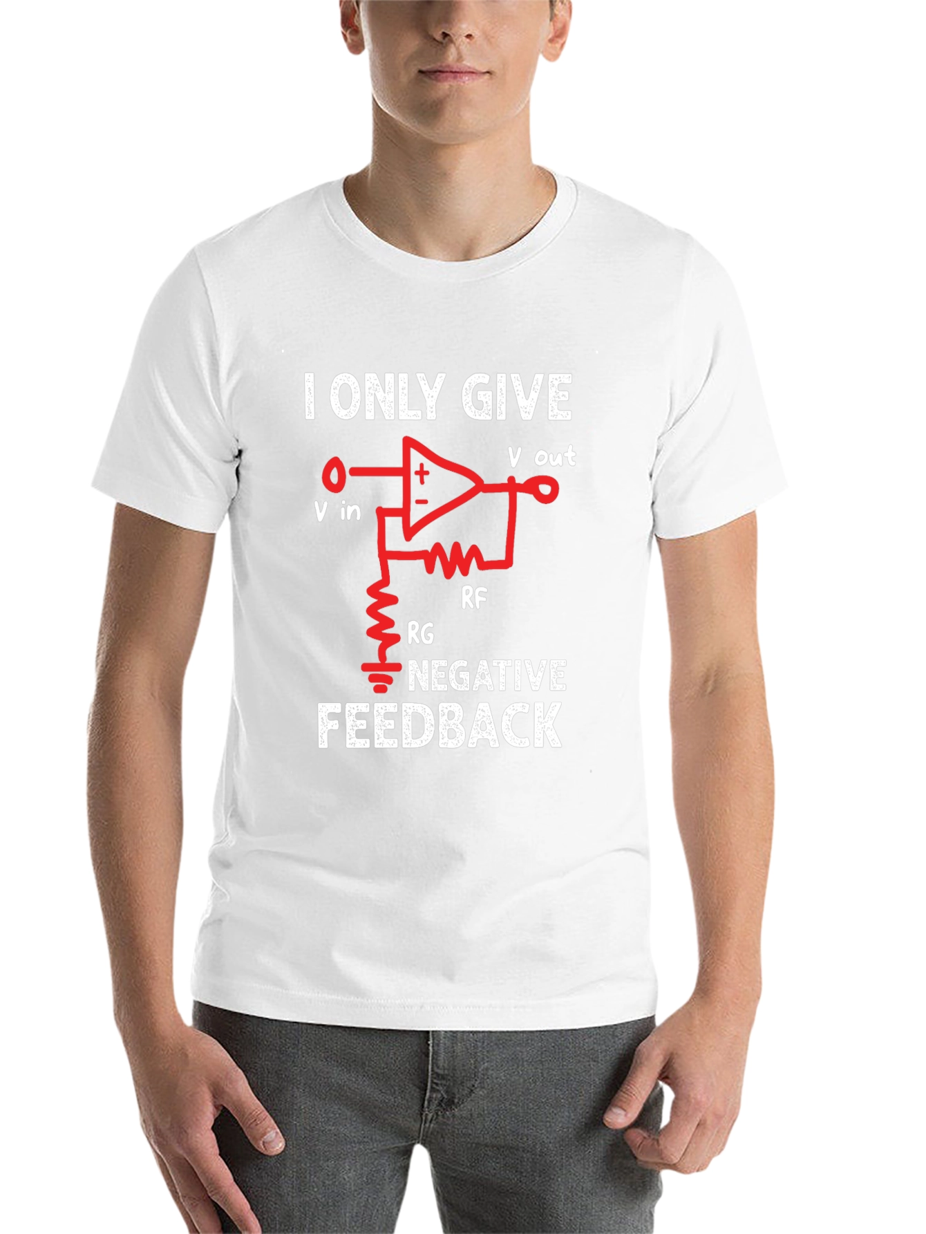 Black Negative Feedback T-Shirt - Funny Engineer Tee view 14