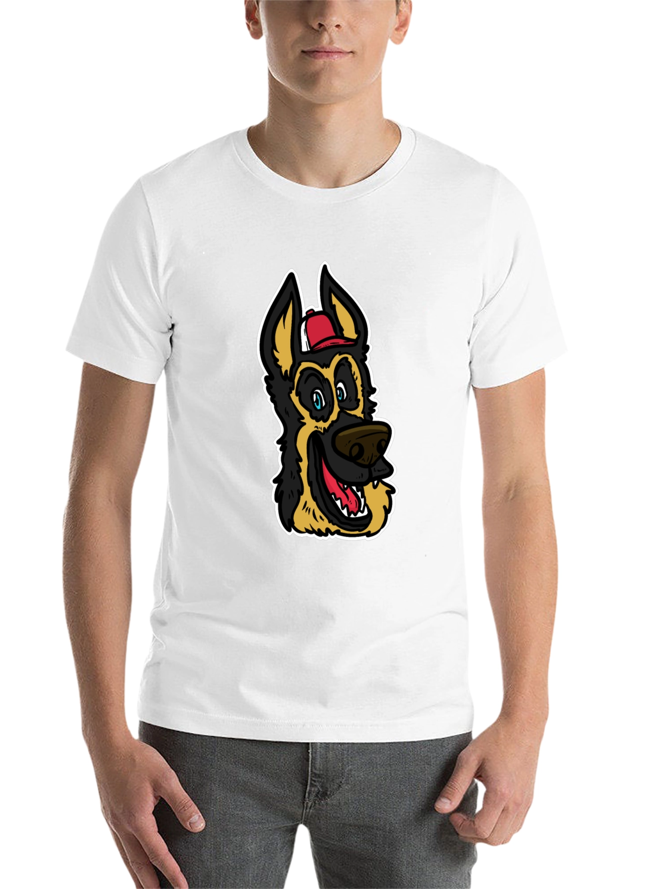 Cool Cartoon Dog T-Shirt - 14