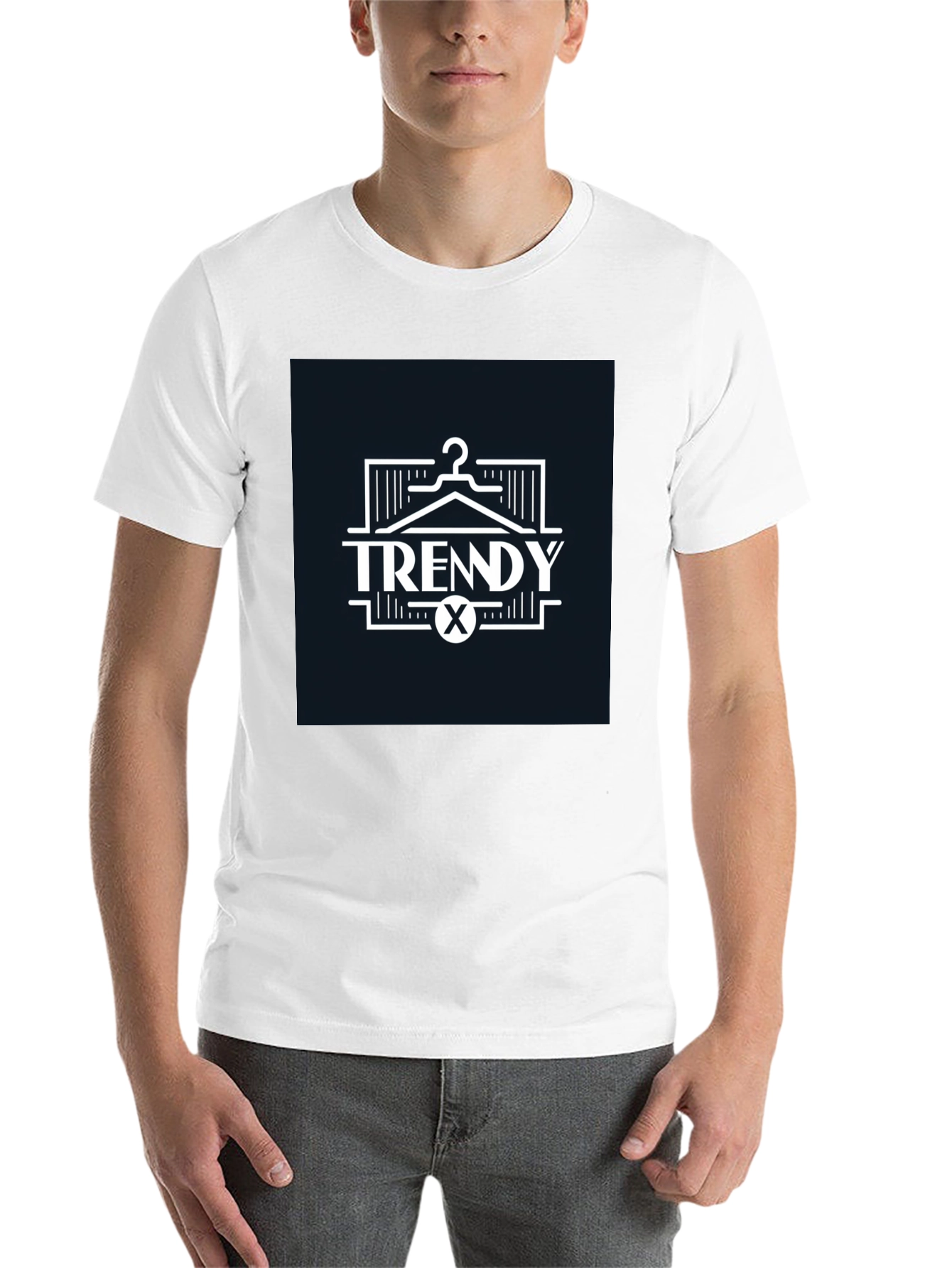 Black Trendy Graphic Tee - Men's Fashion view 14
