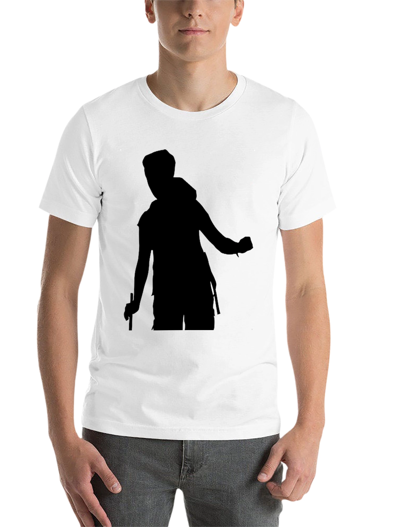 Black Black Silhouette Hiker T-Shirt view 14