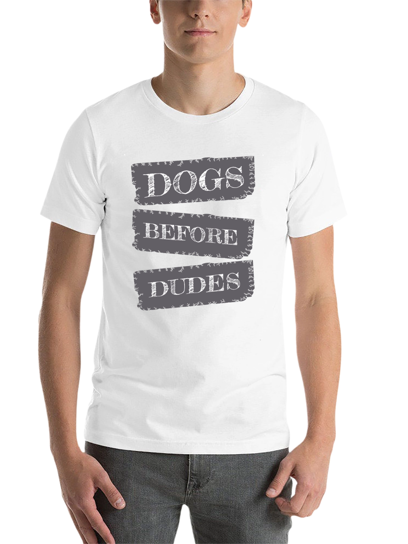 Black Dogs Before Dudes Graphic T-Shirt view 14