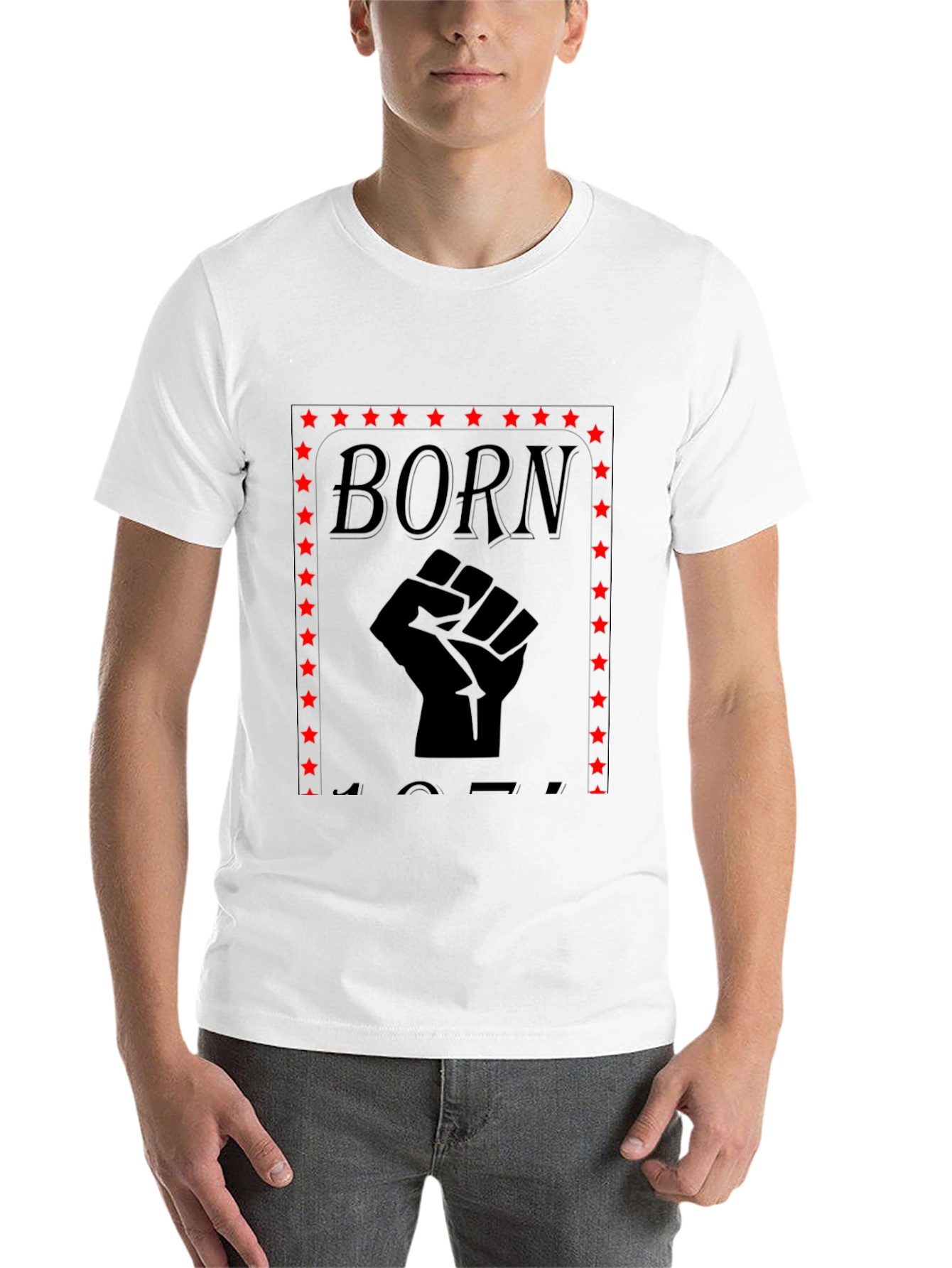 Born Fist Black T-Shirt - 14