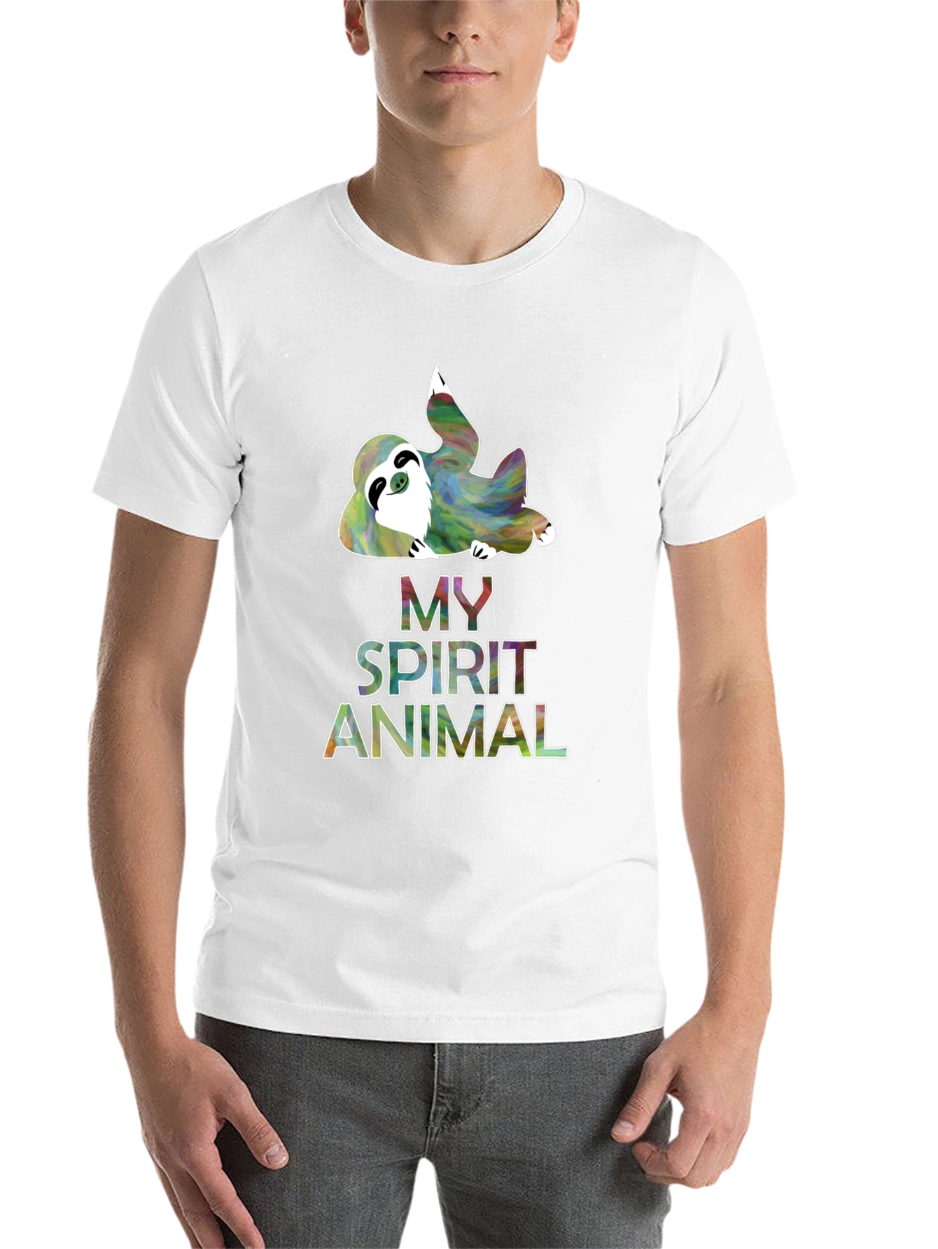 My Spirit Animal Sloth Tee - 14