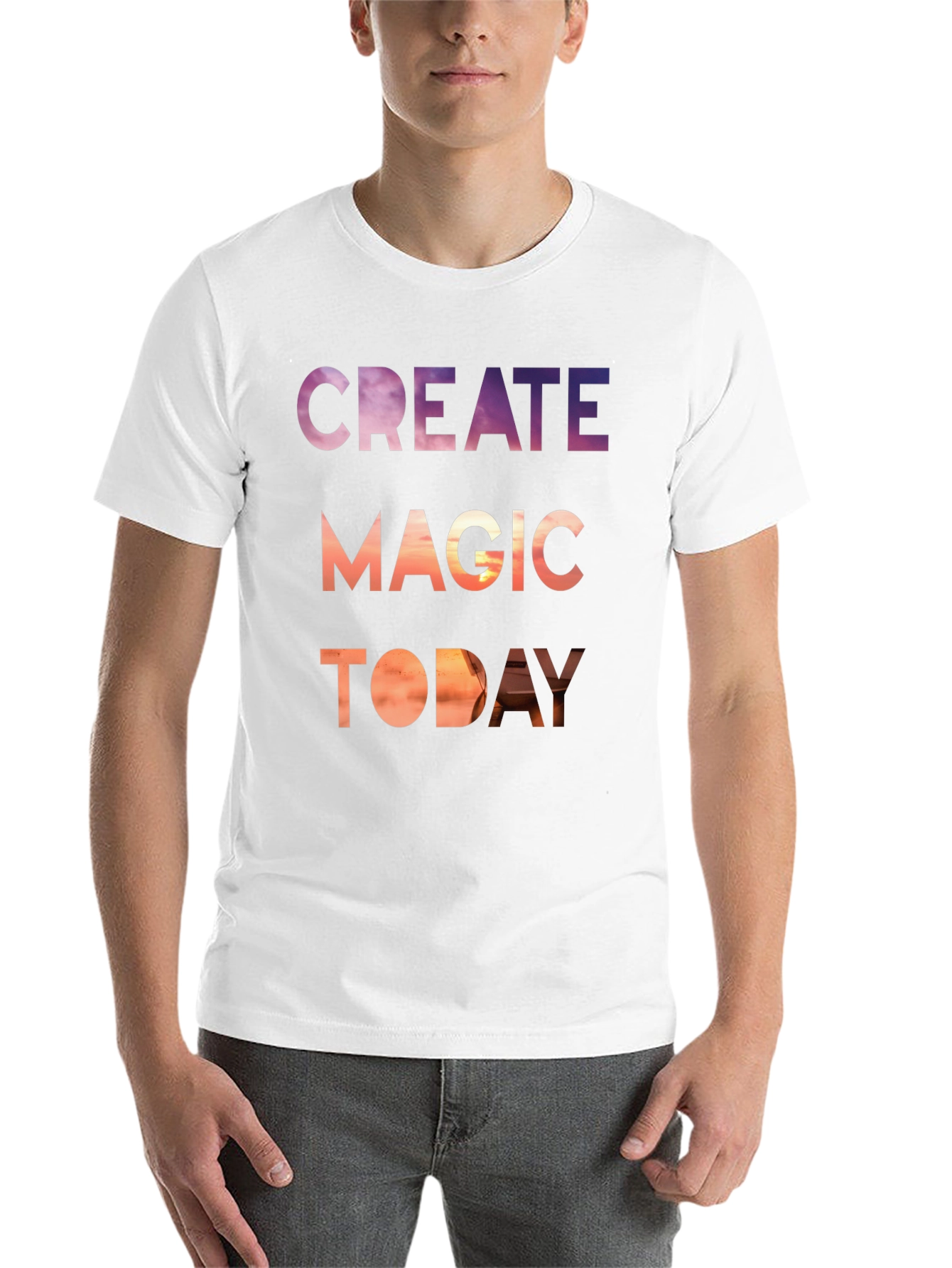 Black Create Magic Today Graphic Tee - Stylish Comfort view 14