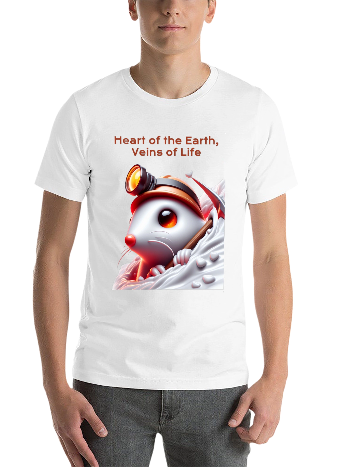 Black Heart of the Earth Graphic Tee view 14