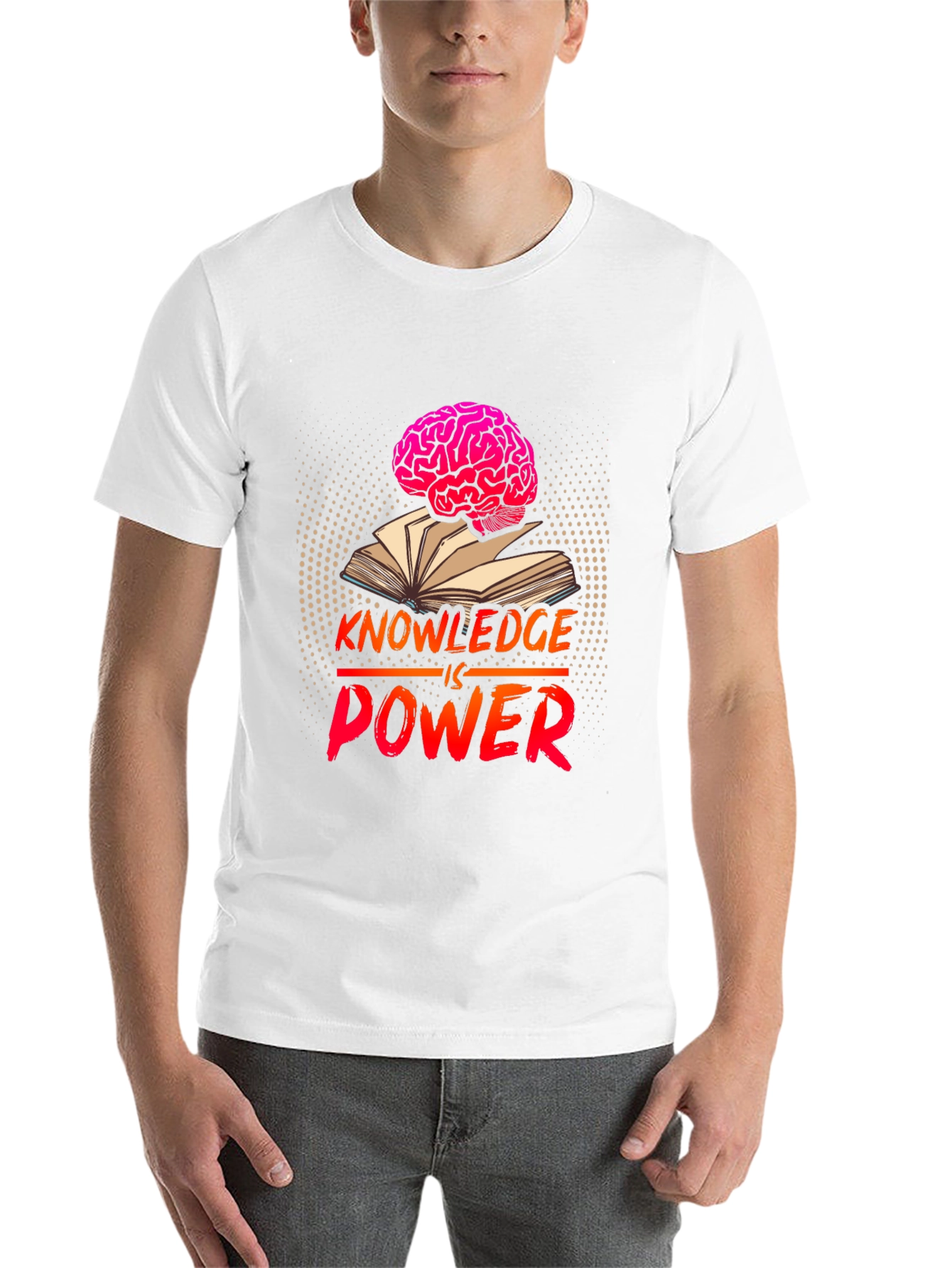 Black Knowledge is Power Graphic T-Shirt view 14