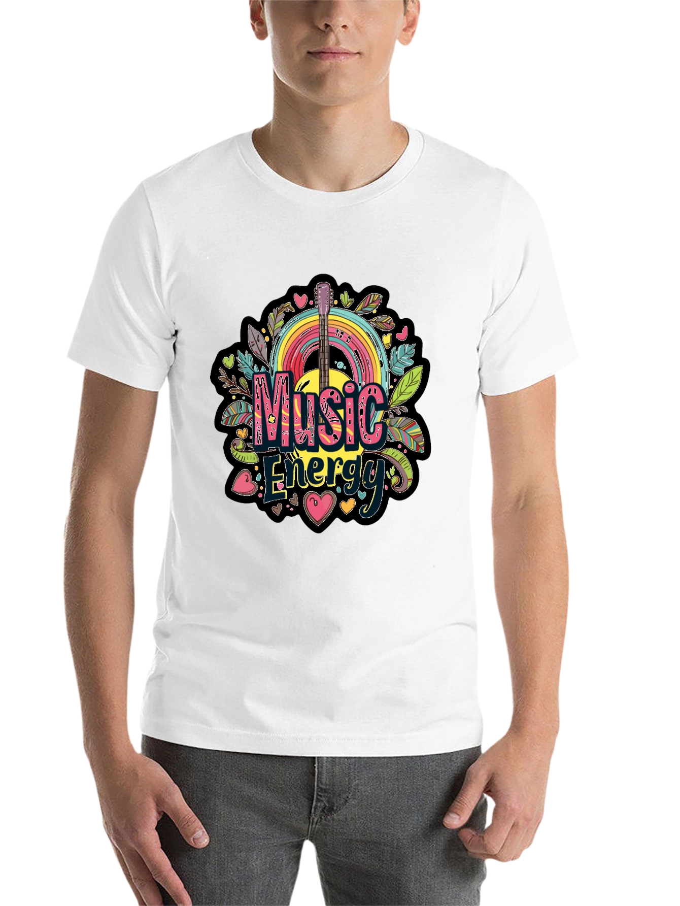 Black Music Energy Graphic Tee view 14