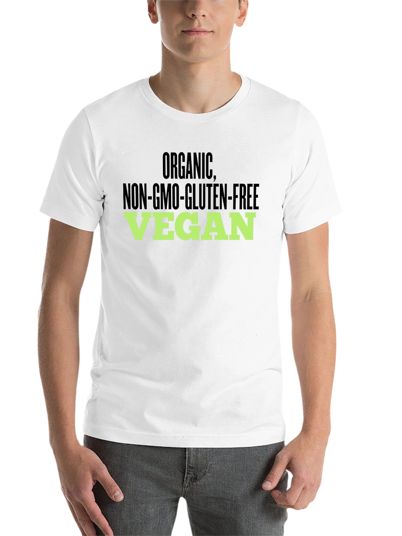 Organic Non-GMO Vegan Graphic T-Shirt - 14