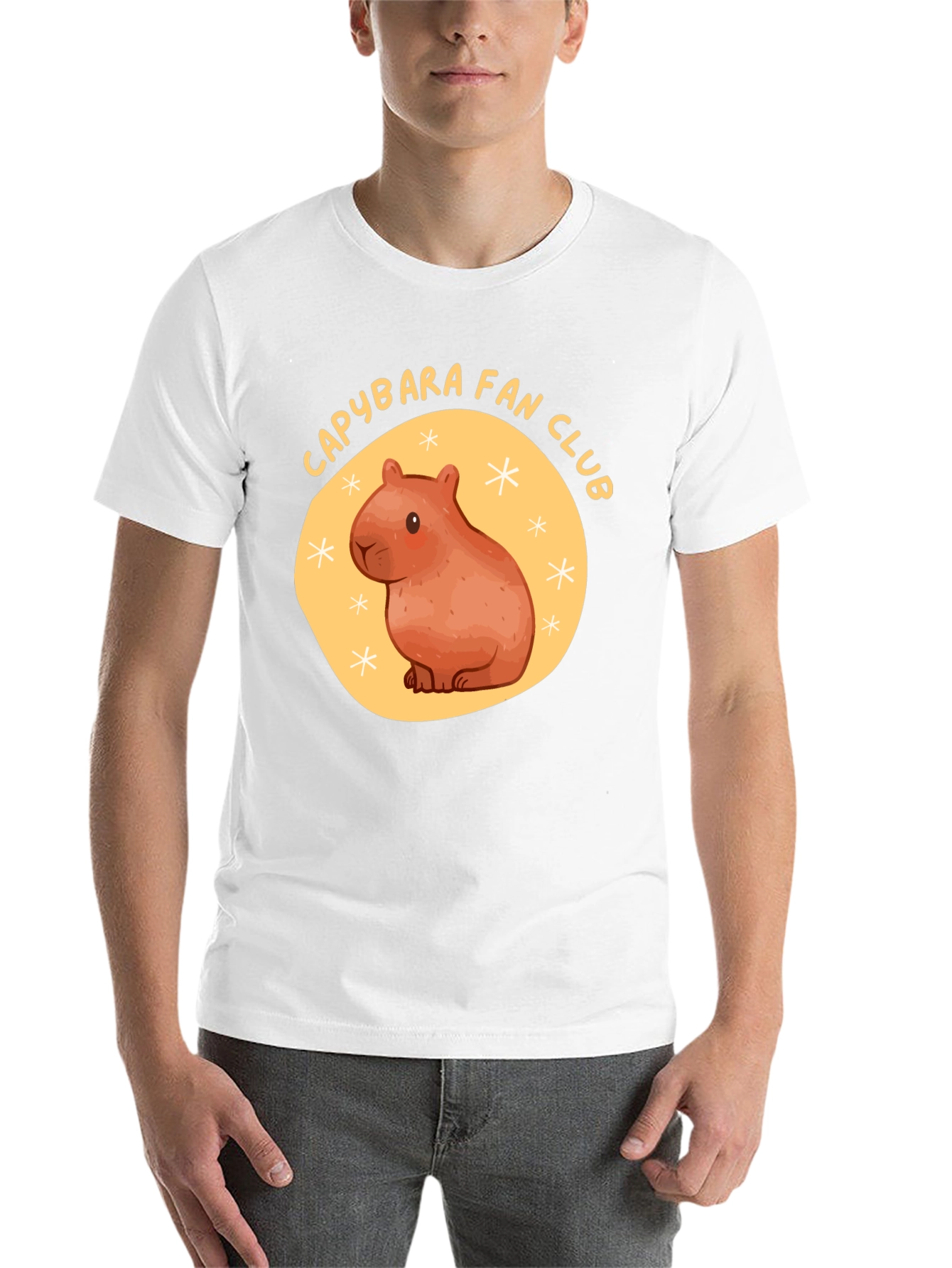 Black Capybara Fan Club Graphic Tee view 14