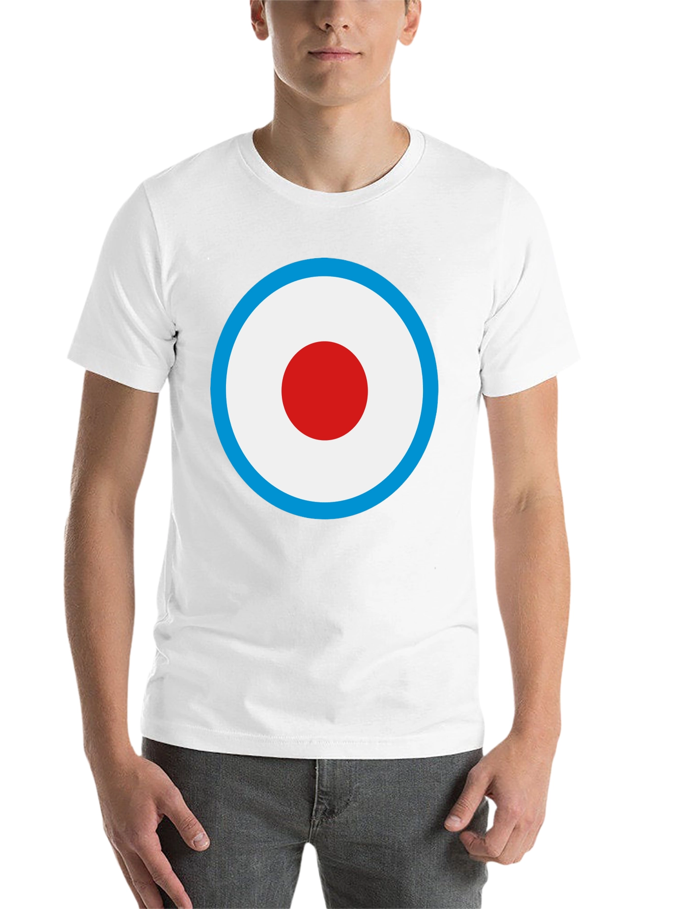 Black Mod Target T-Shirt - Classic Retro Style view 14