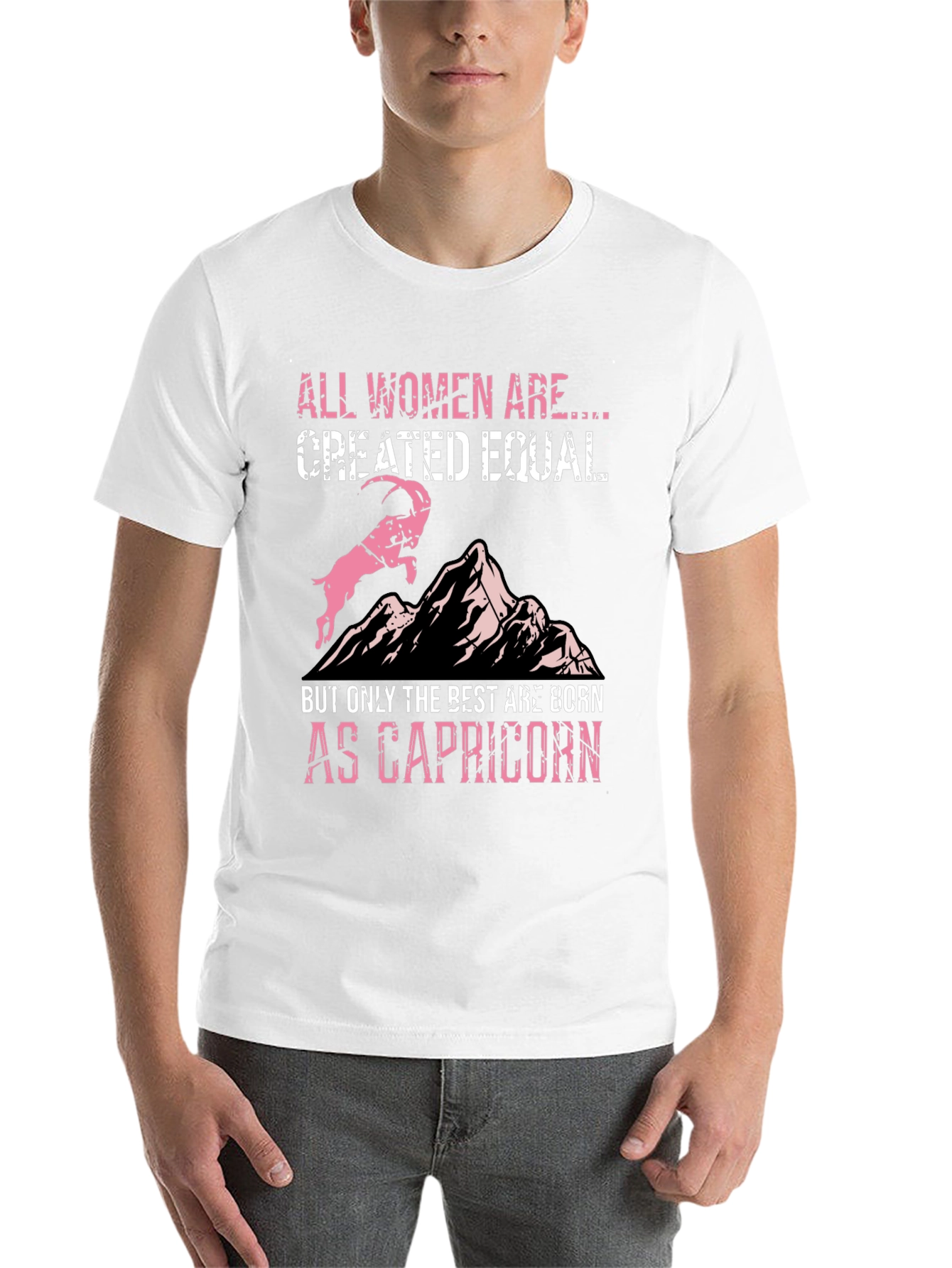 Capricorn Women's Graphic Tee - Zodiac Birthday Shirt - 14