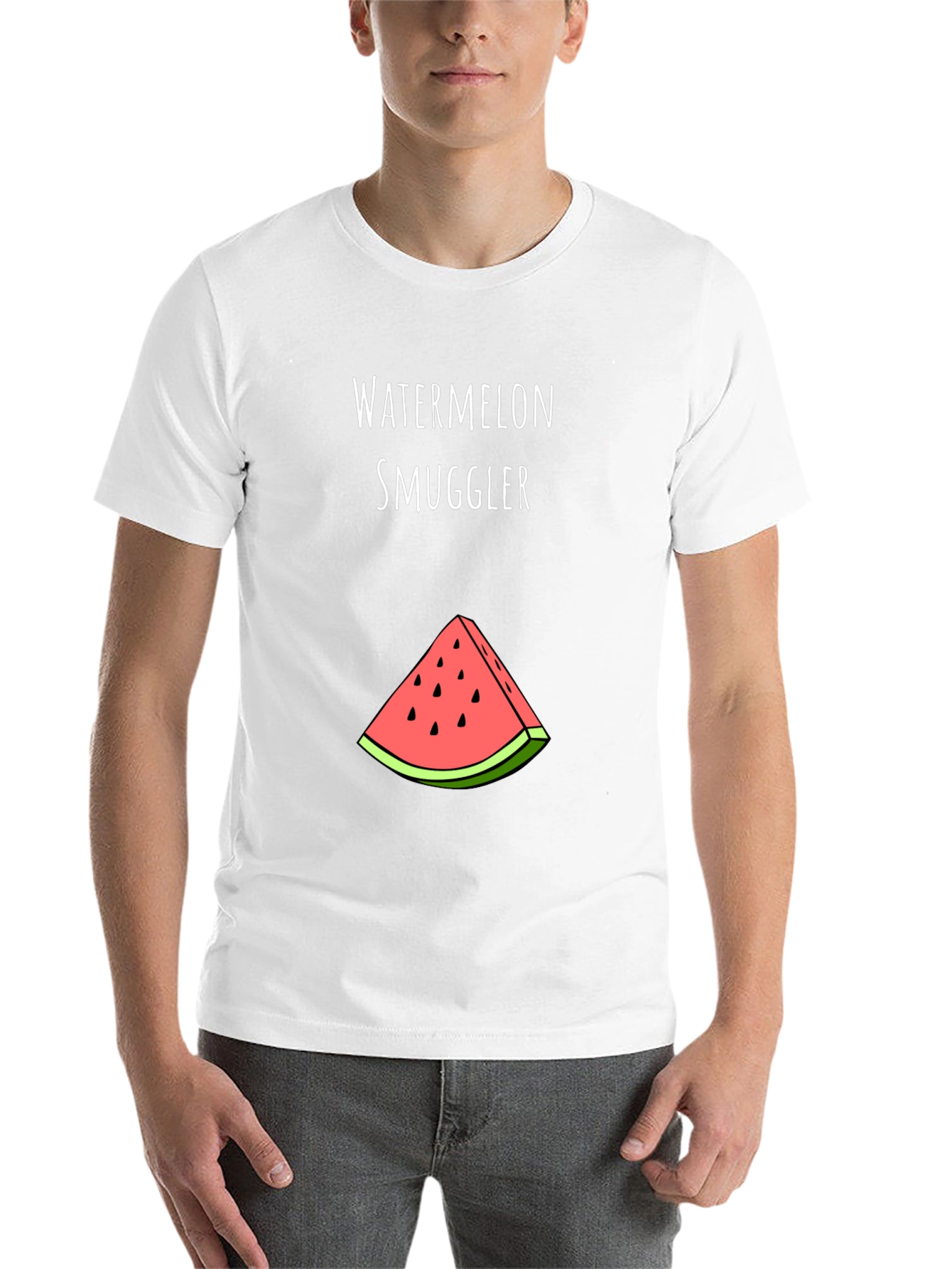 Black Watermelon Smuggler Graphic Tee view 14