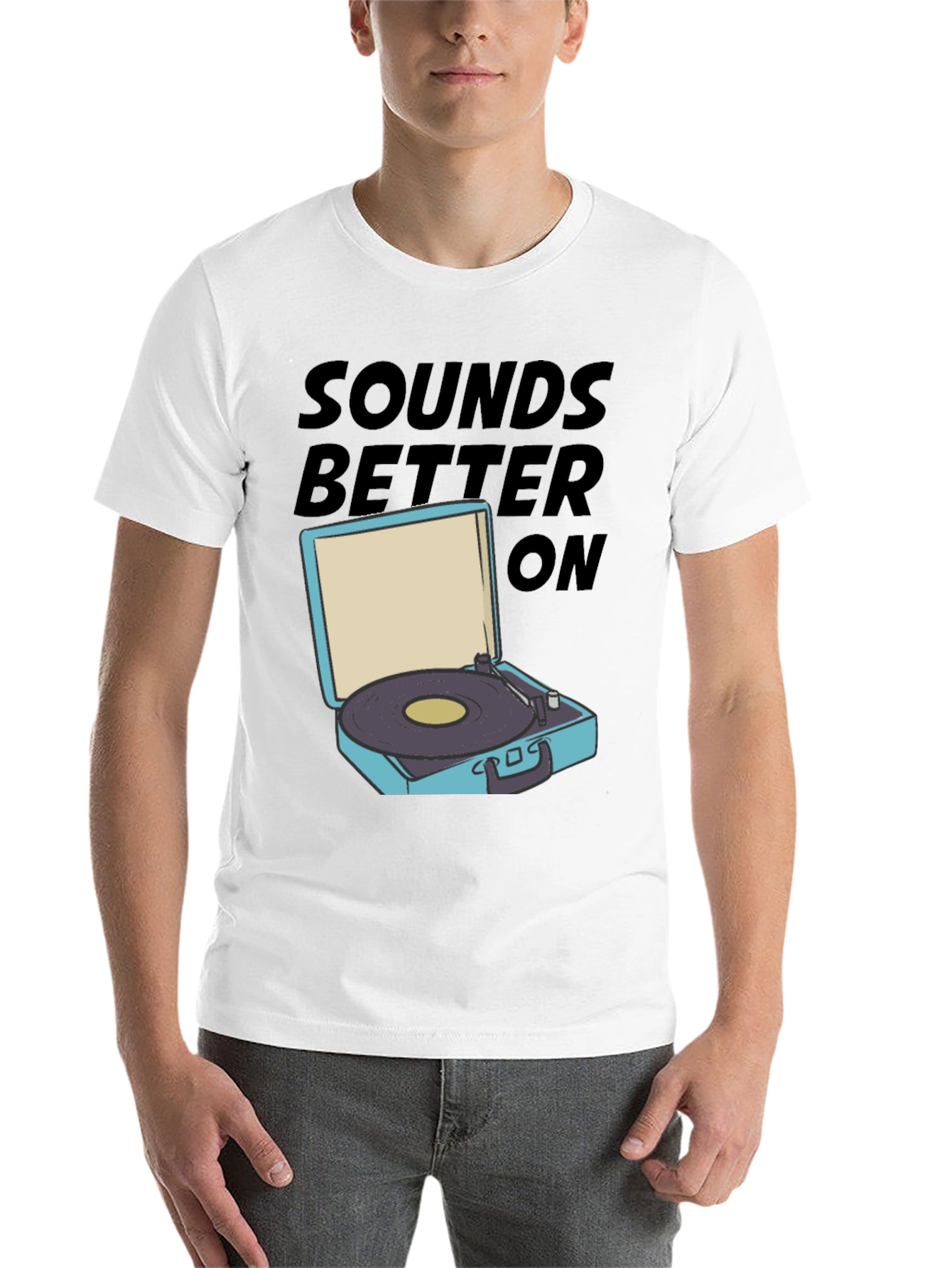 Black Sounds Better On T-Shirt view 14