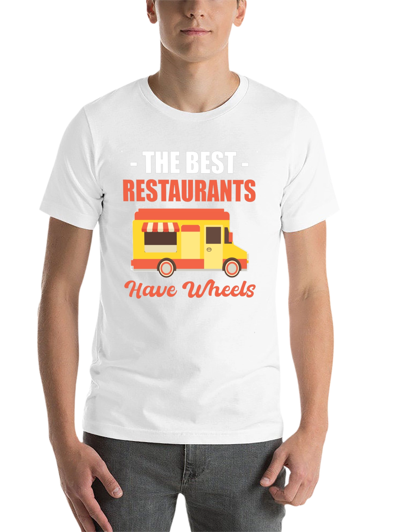 Black The Best Restaurants Have Wheels T-Shirt view 14