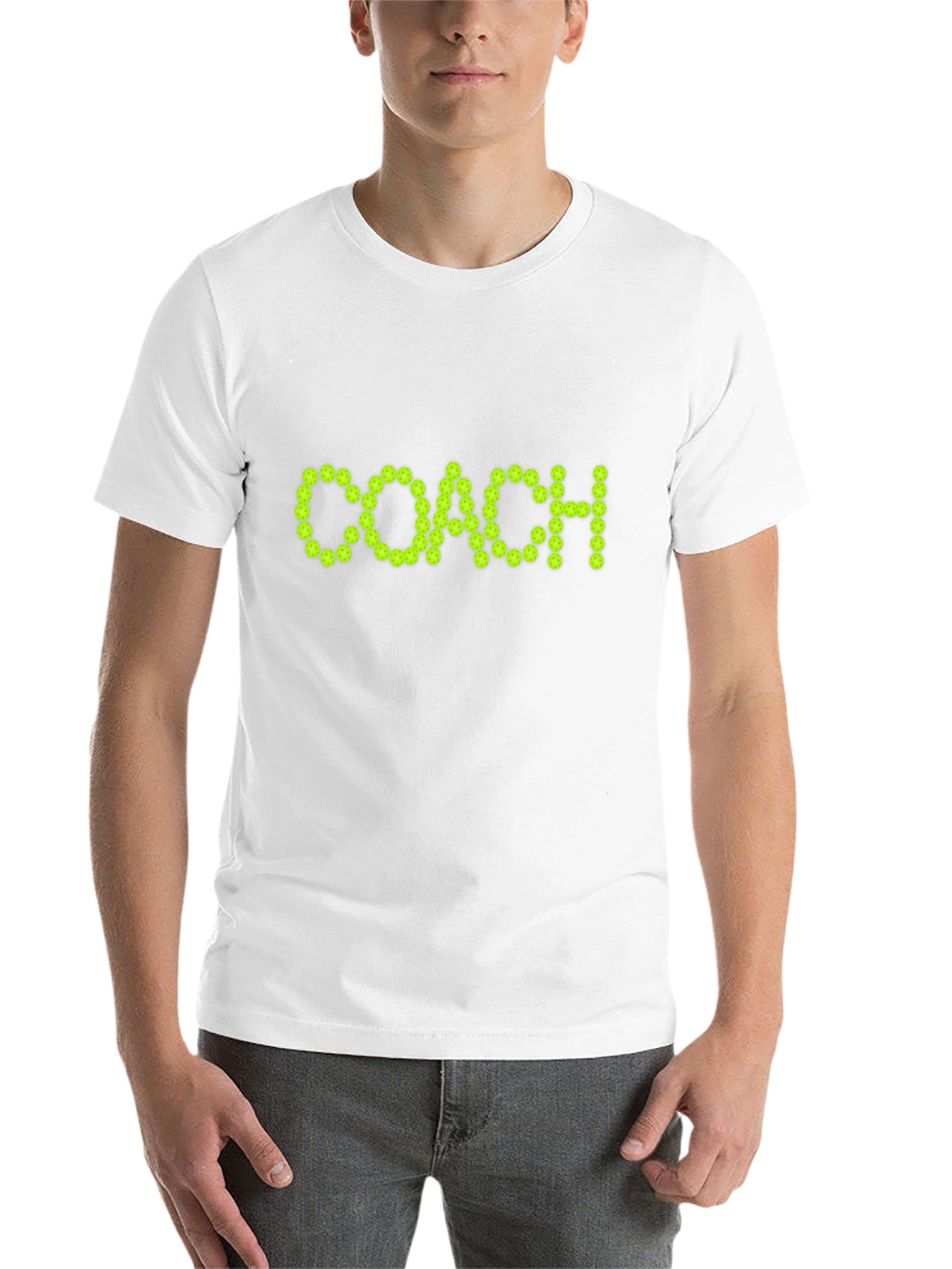 Pickleball Coach T-Shirt - Black - 14
