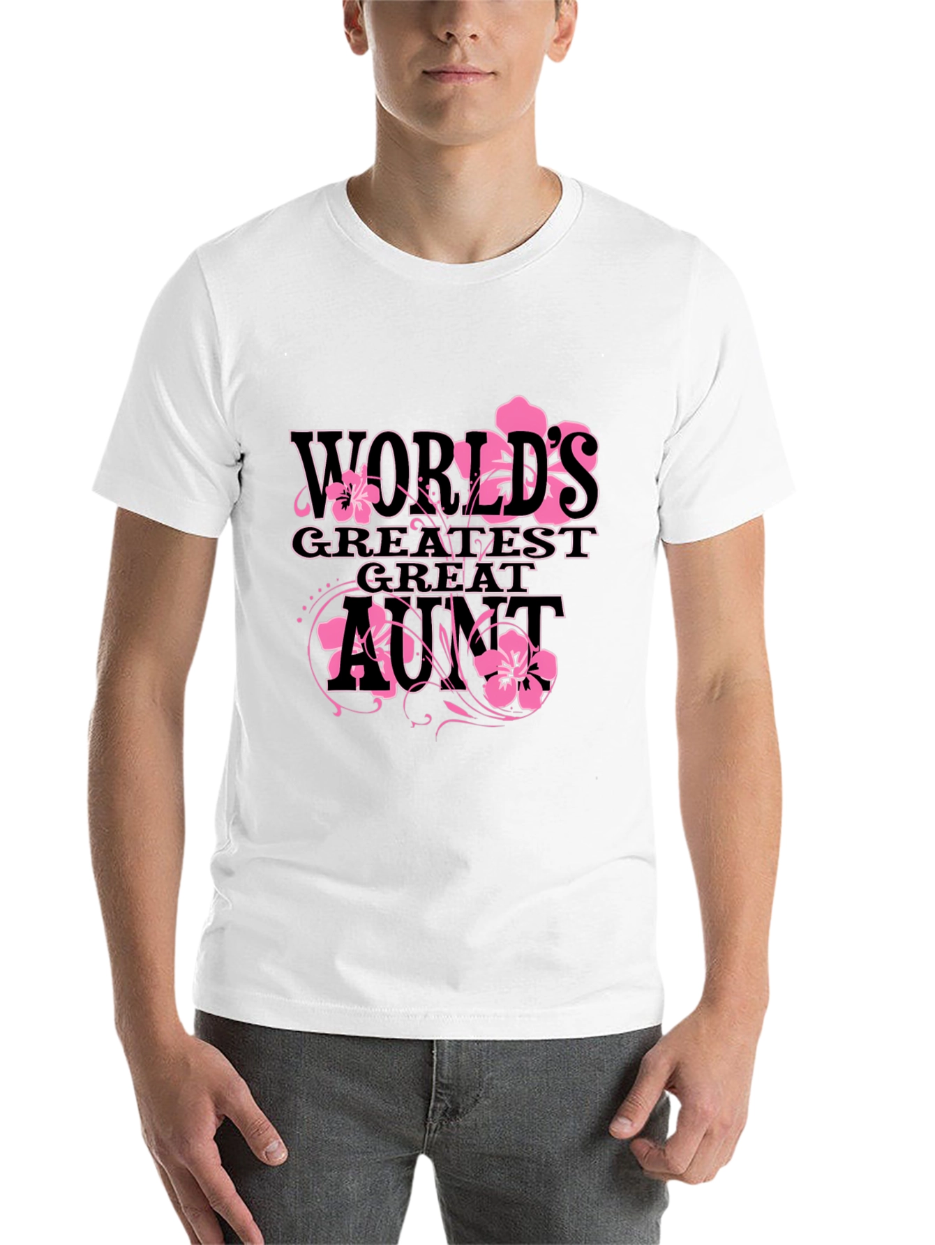Black World's Greatest Great Aunt T-Shirt view 14