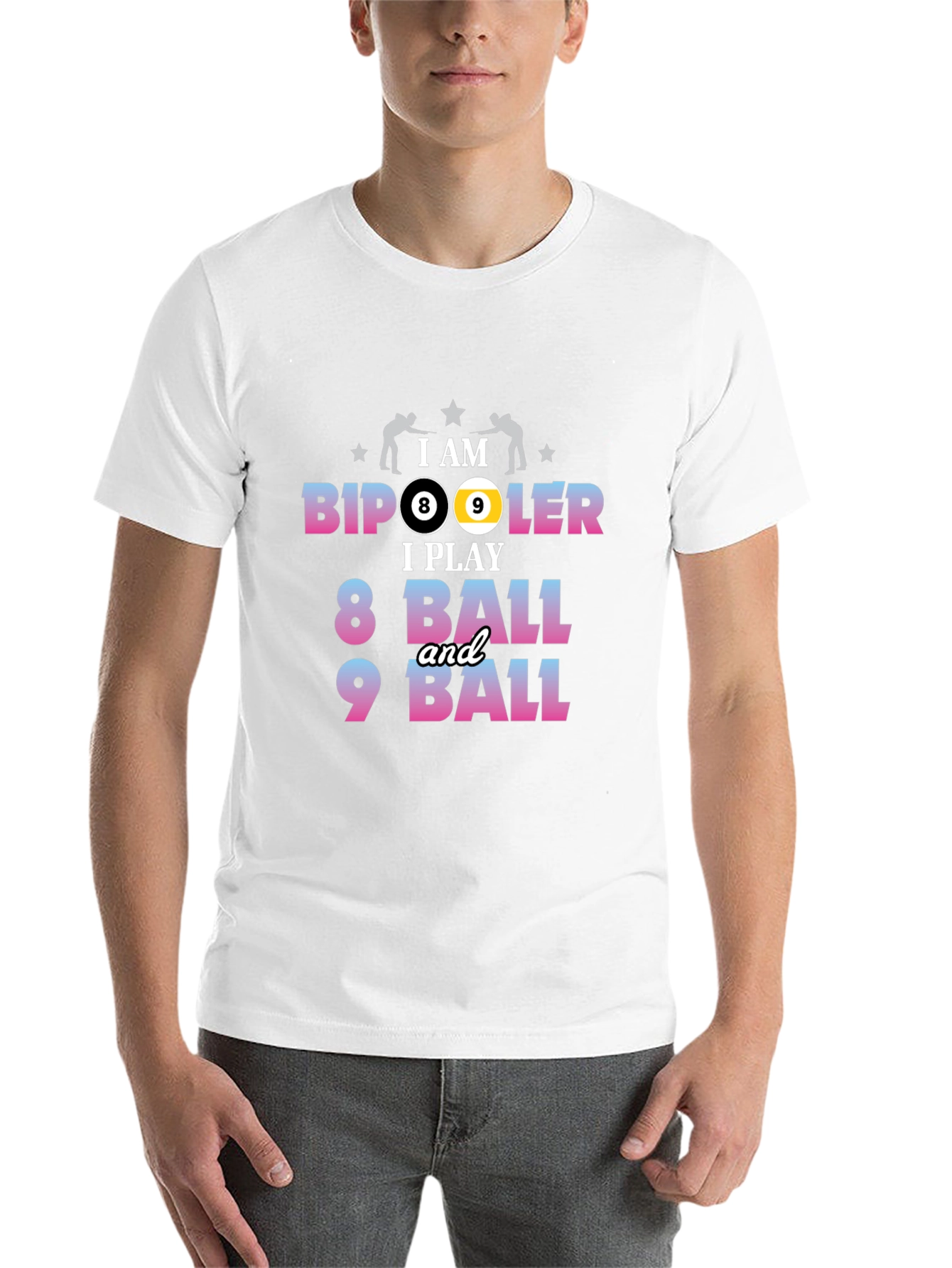 Bipooler Billiards T-Shirt - 8 Ball & 9 Ball - 14