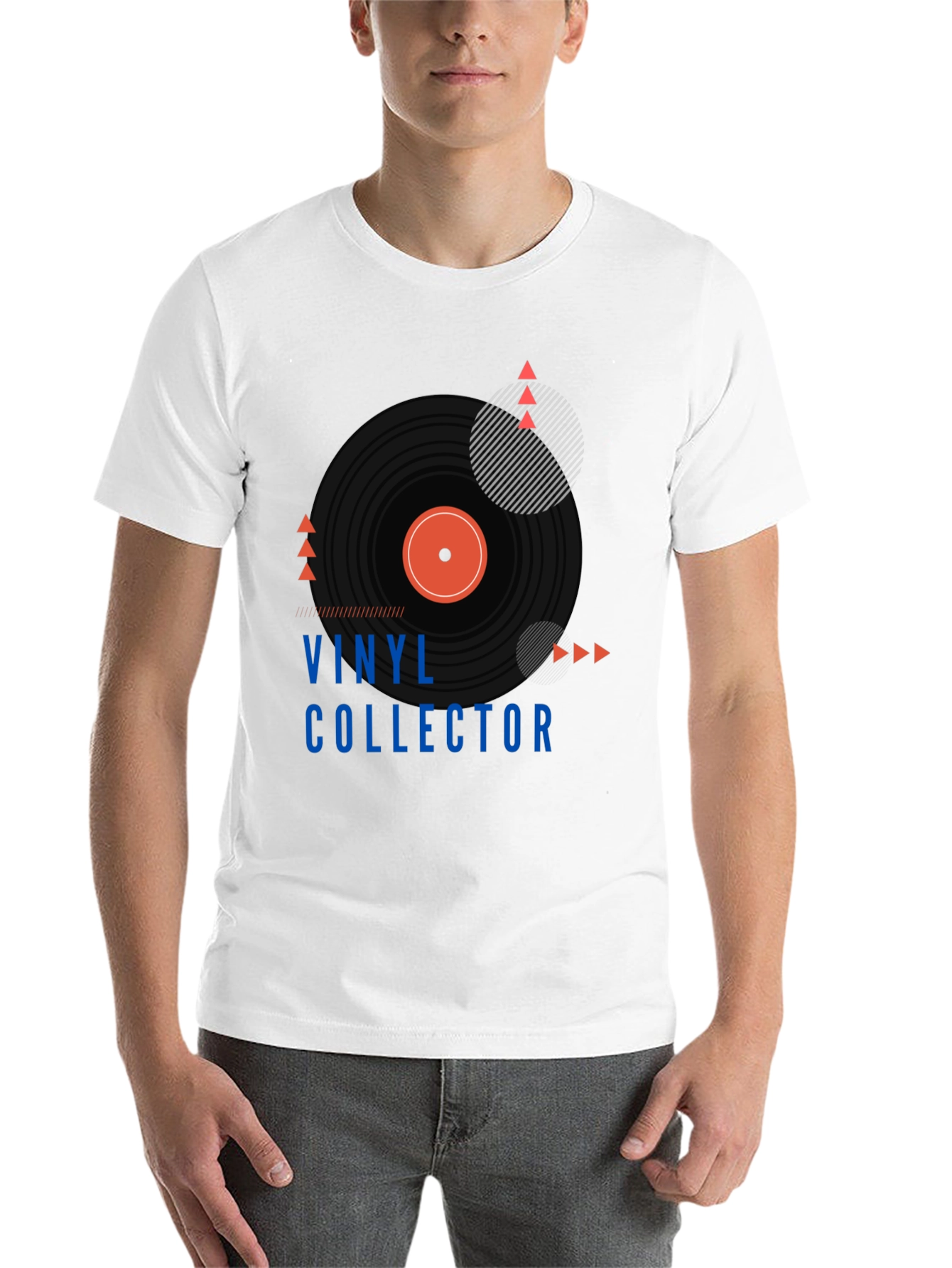 Black Vinyl Collector Graphic Tee - Stylish Music Lover T-Shirt view 14