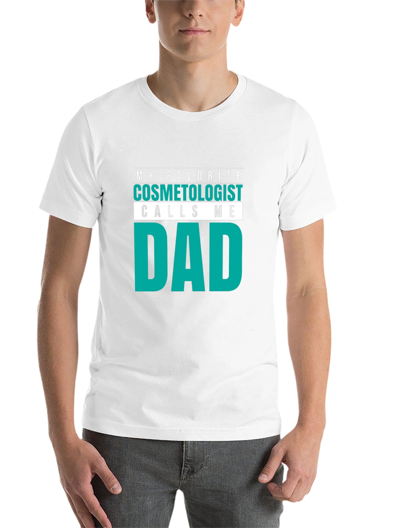 Black Cosmetologist Dad T-Shirt - Funny Gift Idea! view 14