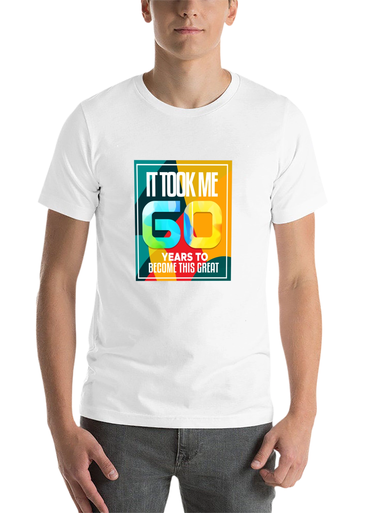 Black 60th Birthday T-Shirt: It Took Me 60 Years view 14