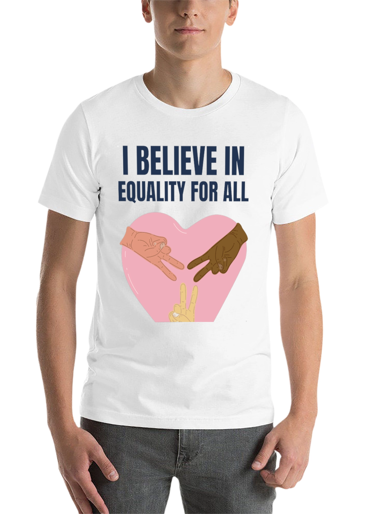 Black Equality for All T-Shirt view 14