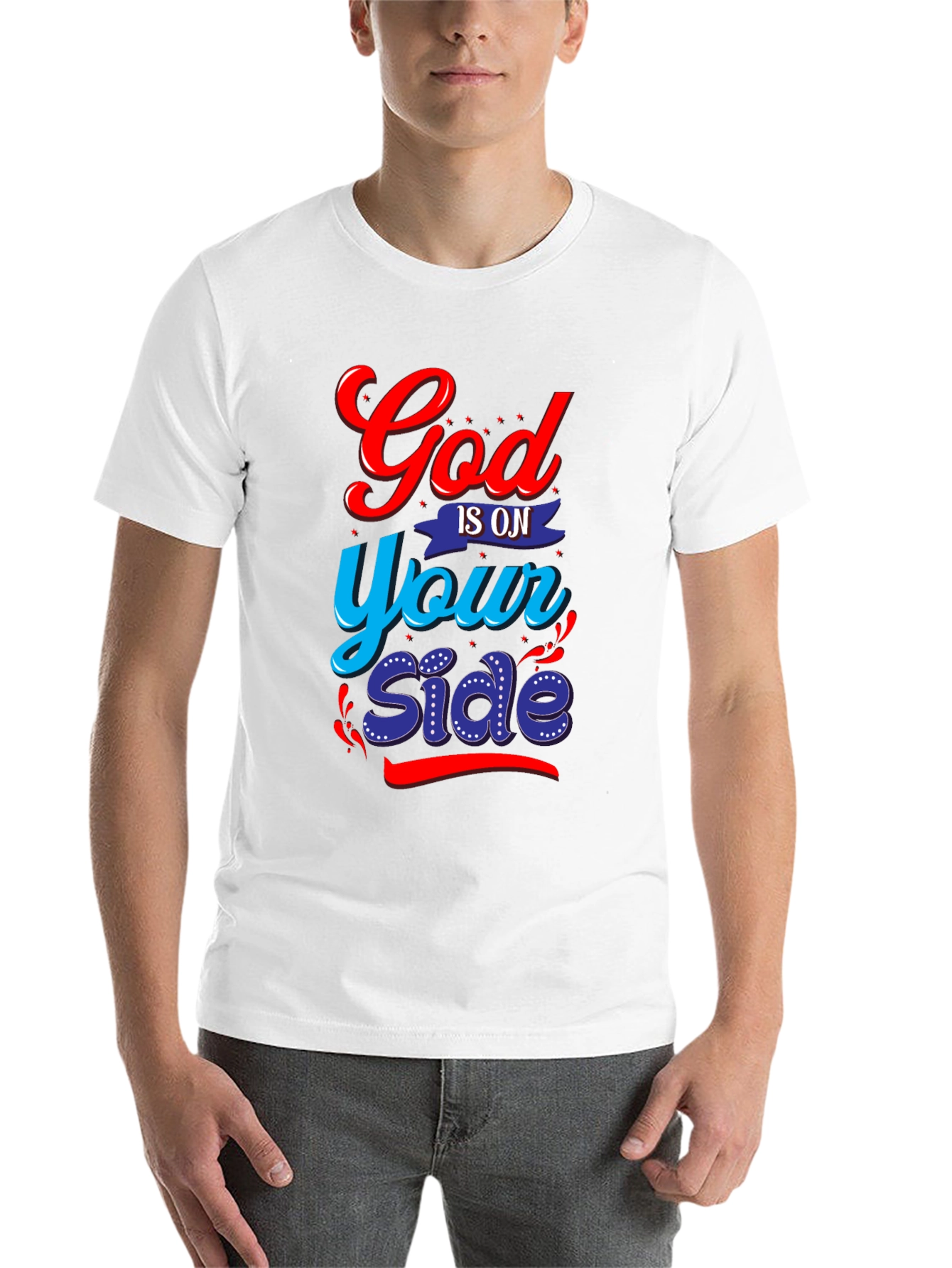 Black God Is On Your Side Graphic Tee view 14