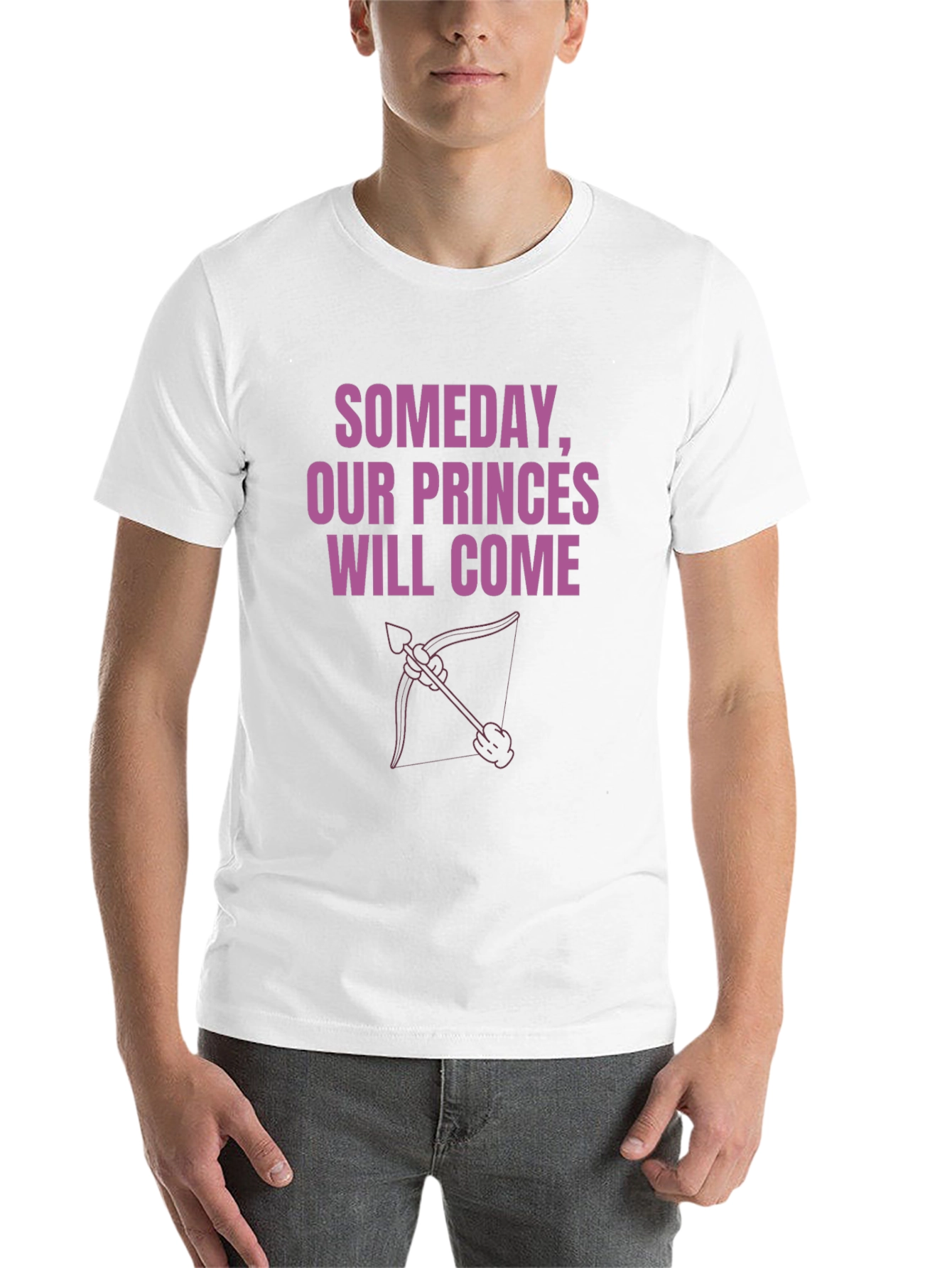 Black Someday Our Princes Will Come Graphic Tee view 14