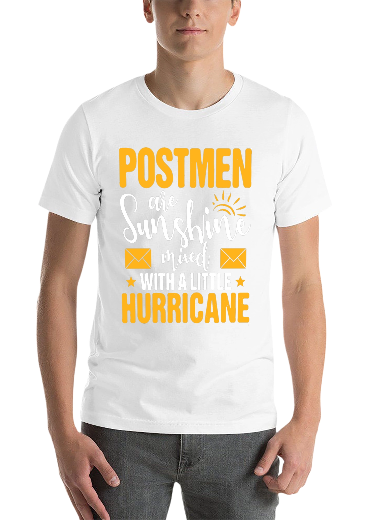 Black Postmen Sunshine Hurricane T-Shirt view 14