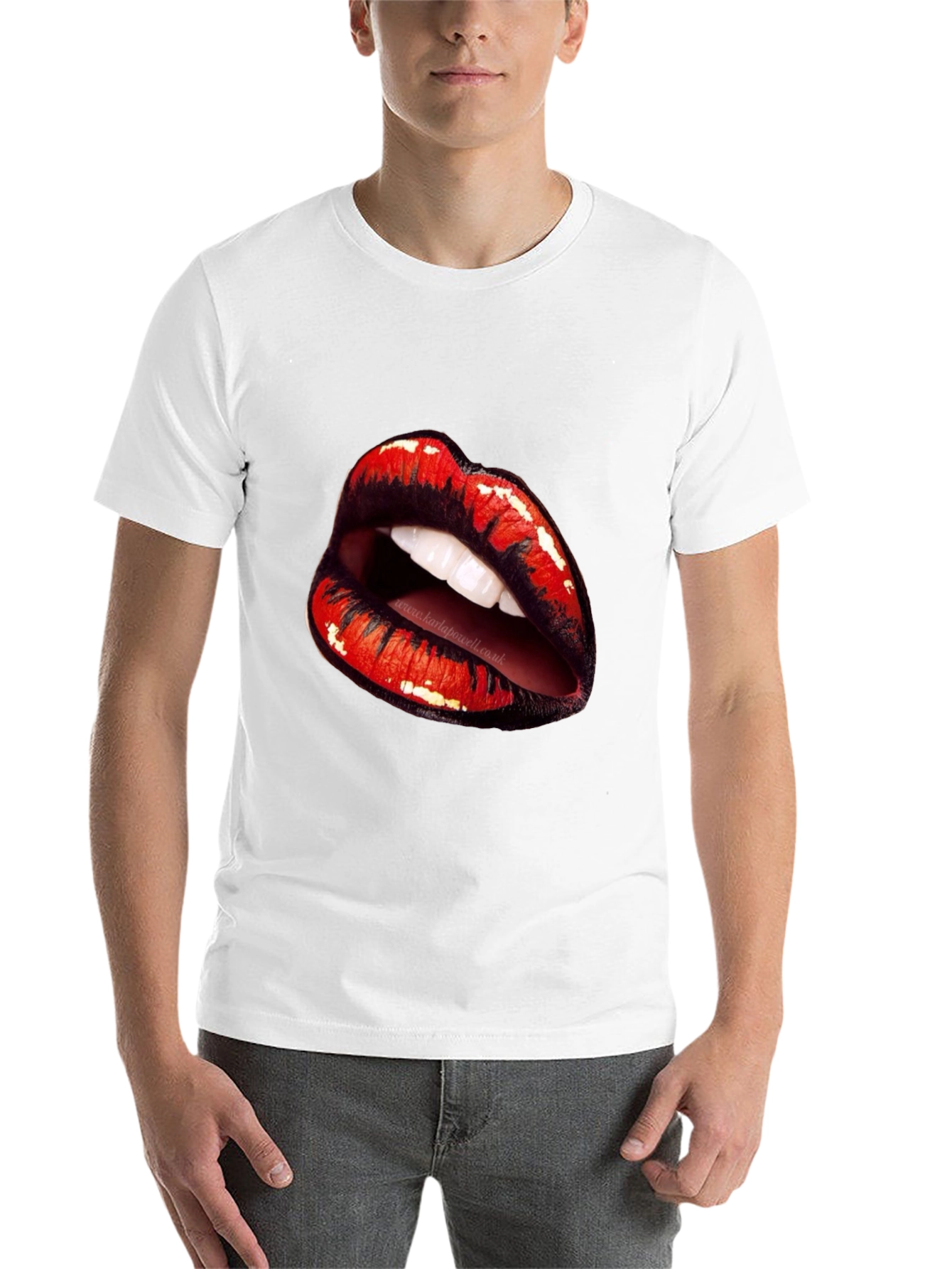 Black Lips Graphic Black T-Shirt view 14