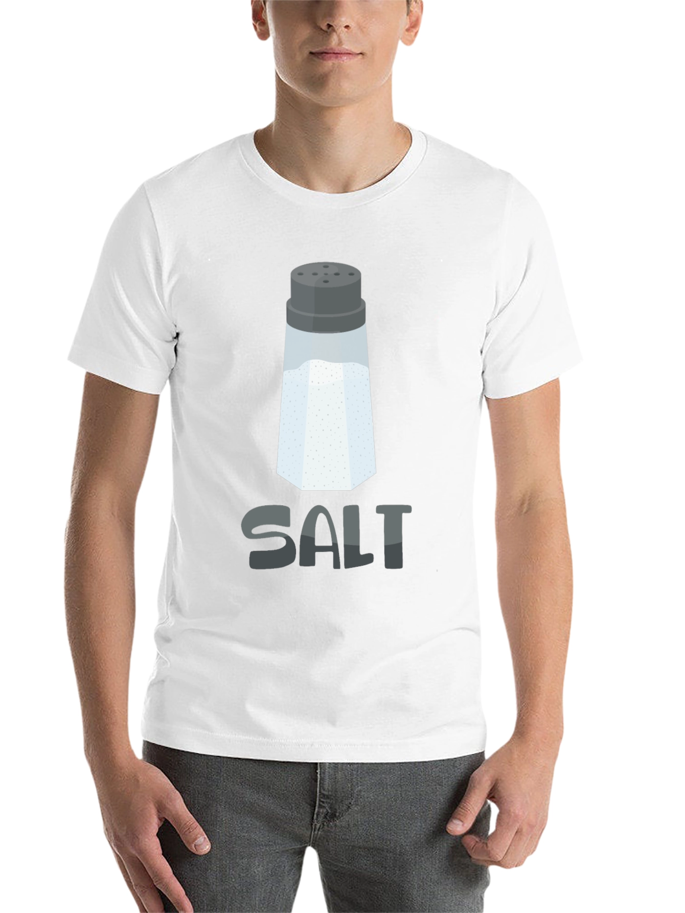Black Salt Graphic Tee - Funny Pun T-Shirt view 14