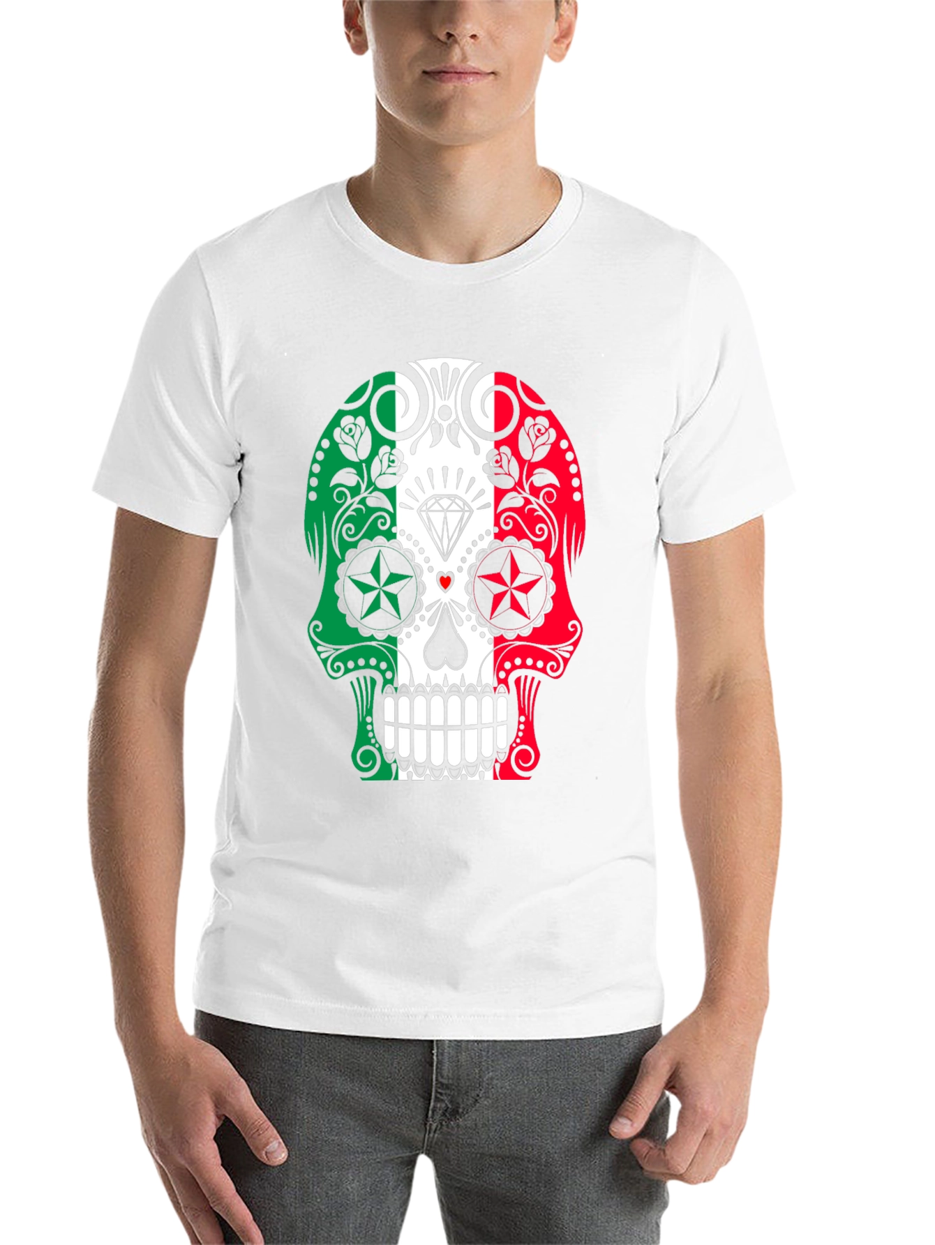 Mexican Sugar Skull T-Shirt - 14
