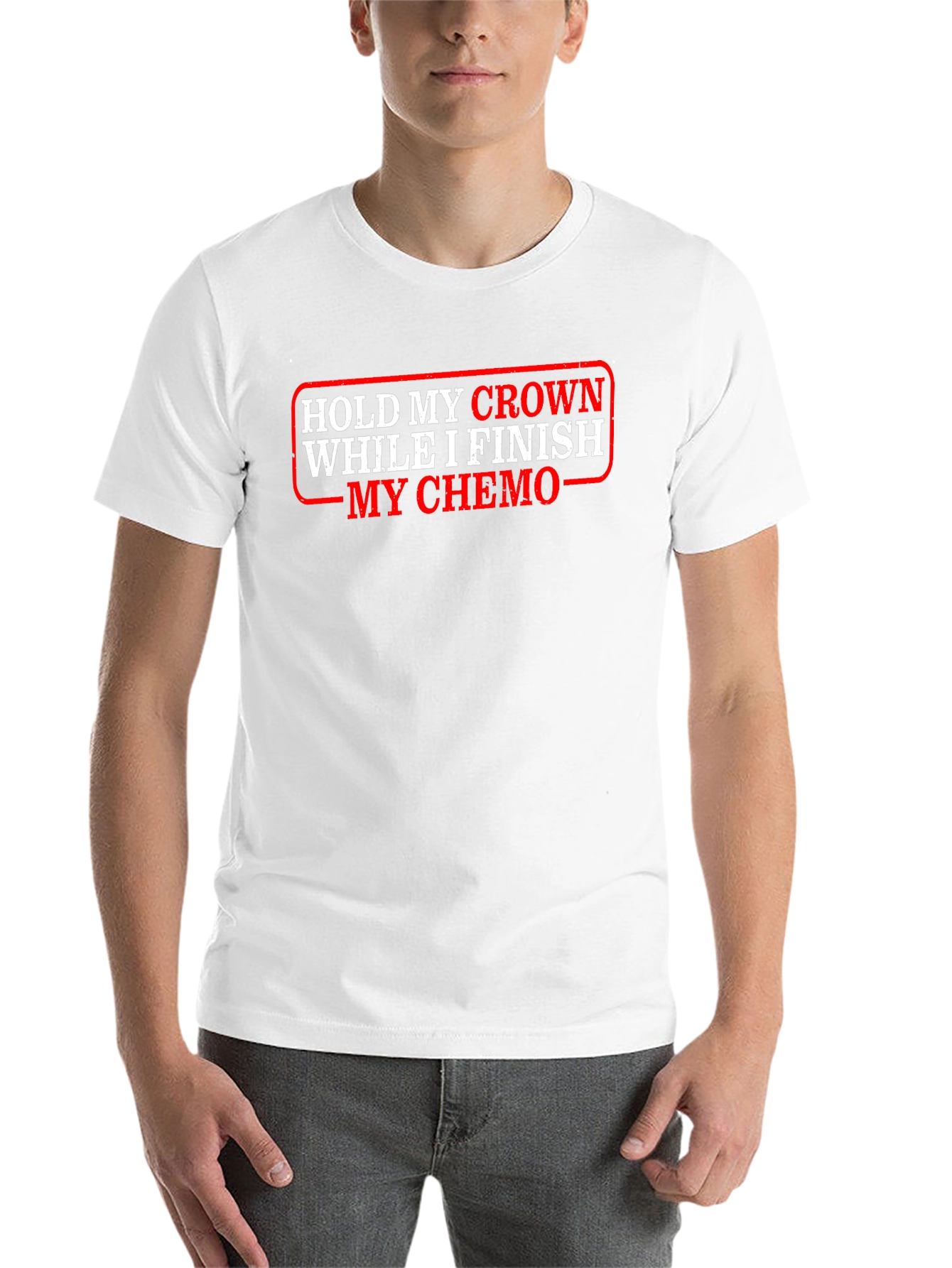 Black Hold My Crown Chemo Graphic Tee view 14