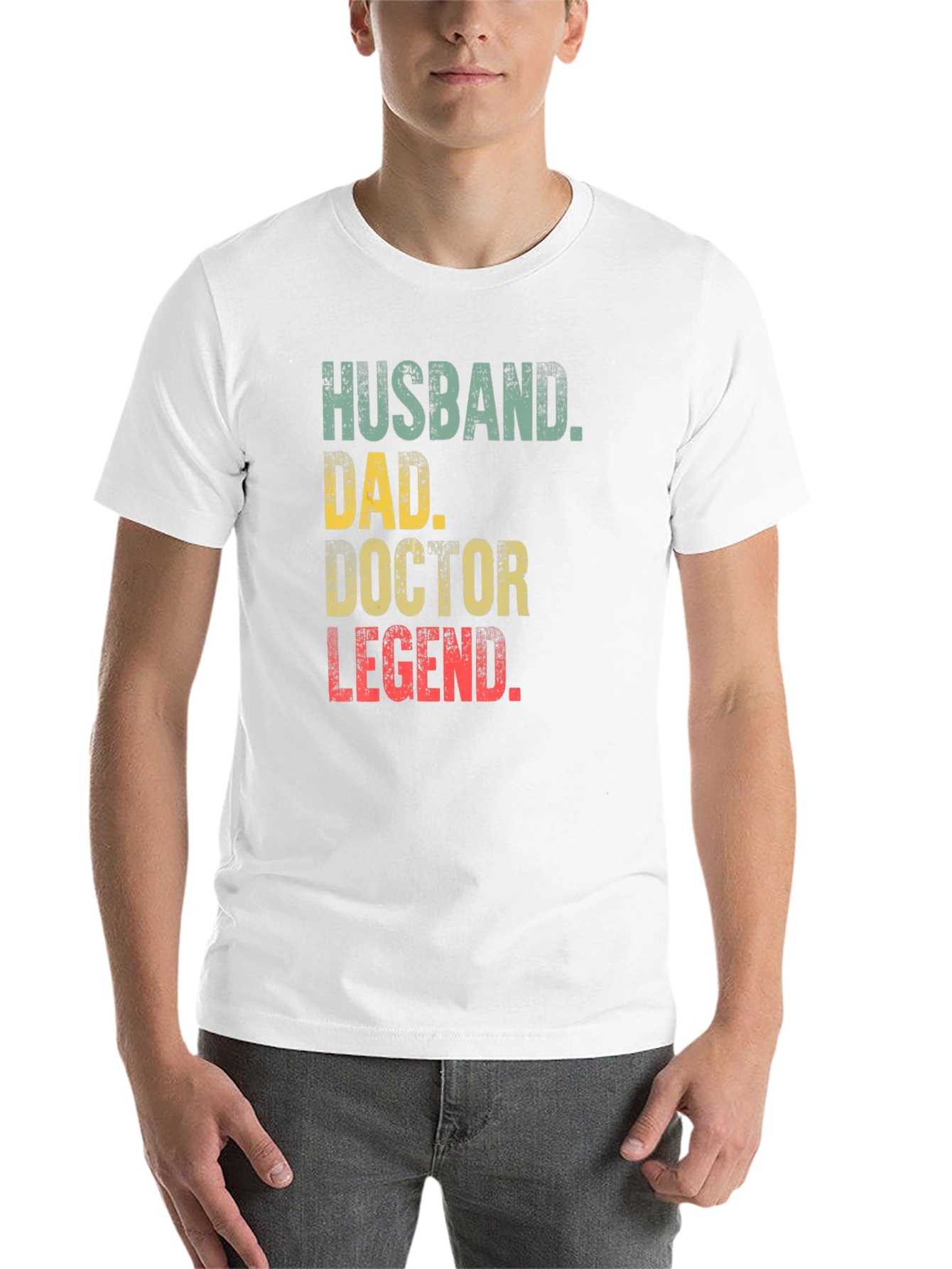 Black Husband Dad Doctor Legend T-Shirt - Gift for Men view 14