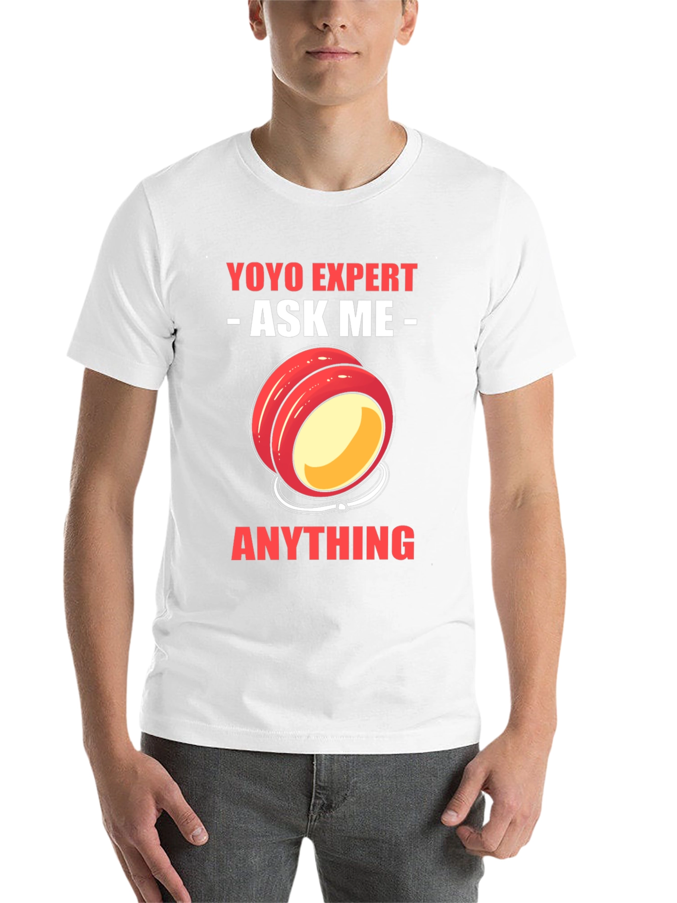 Black Yoyo Expert T-Shirt - Ask Me Anything! view 14