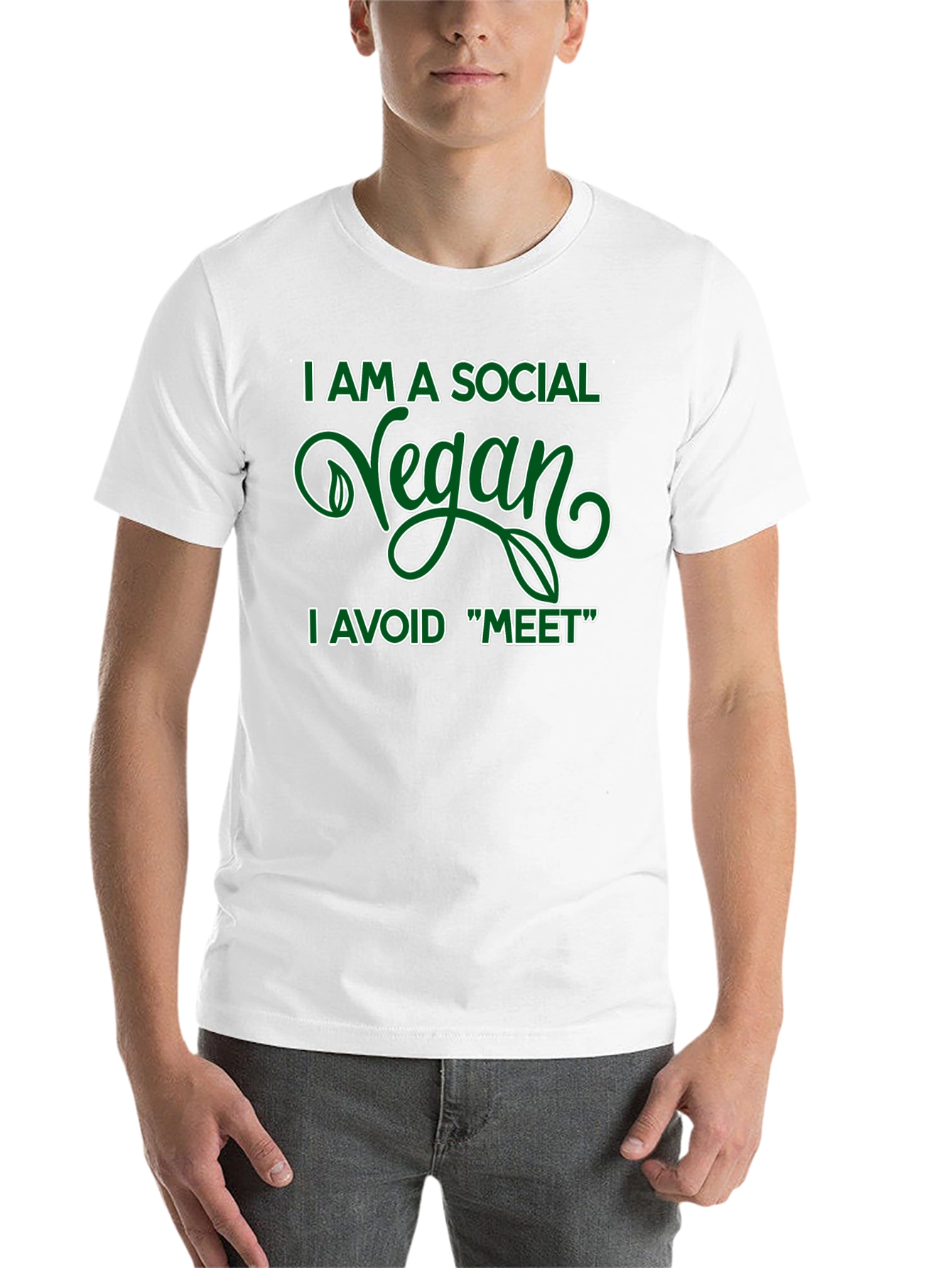 Social Vegan Graphic Tee - 14