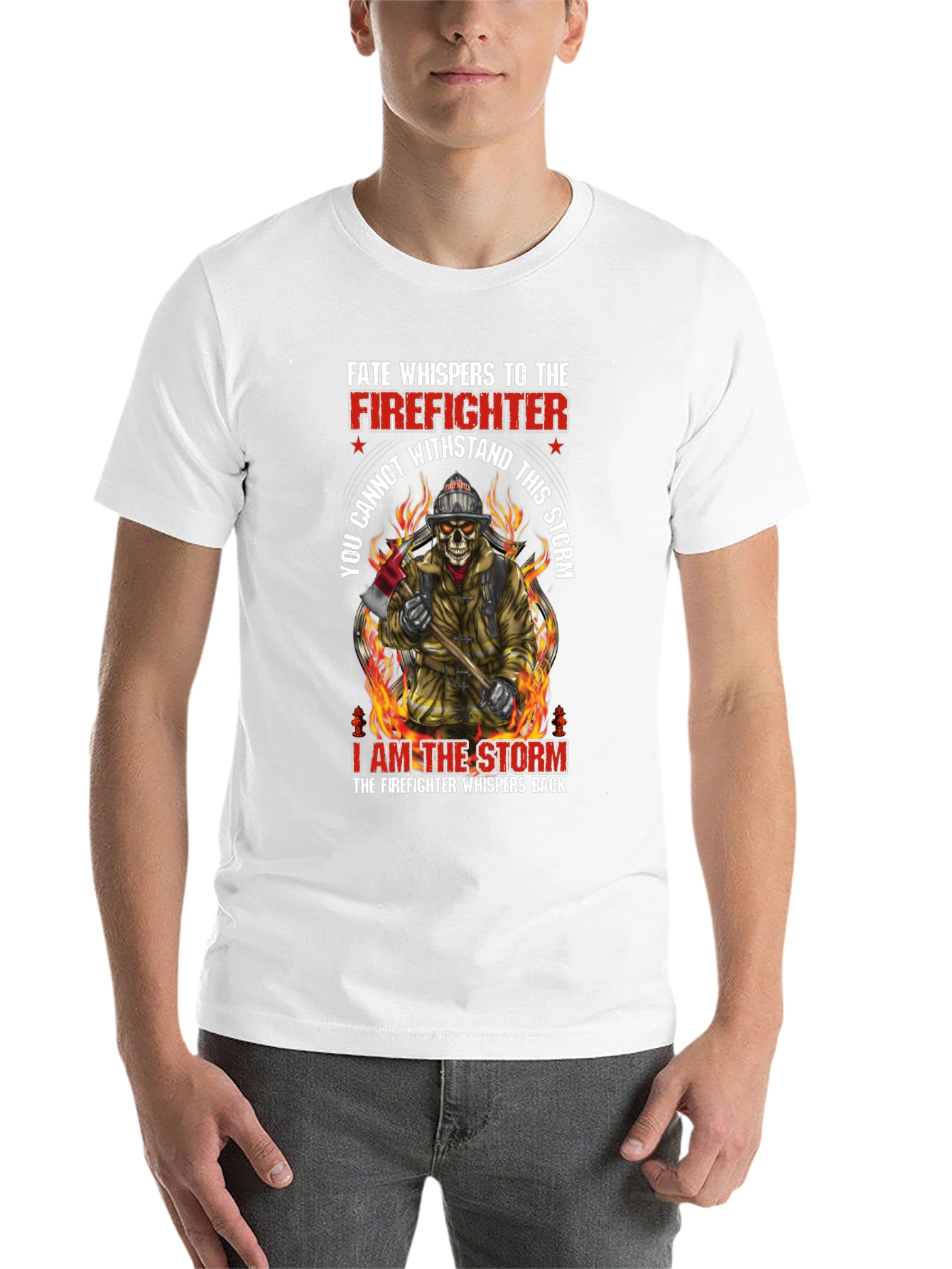 Firefighter Storm Graphic T-Shirt - 14