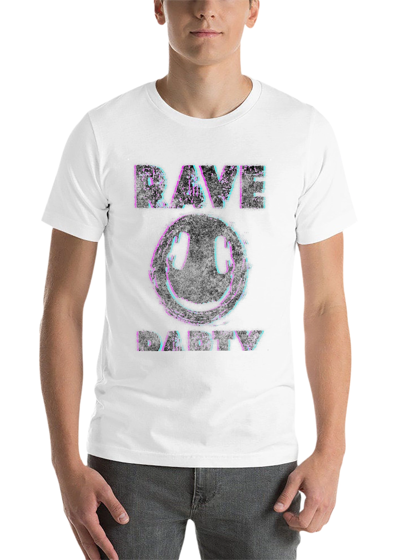 Black Rave Daddy Graphic T-Shirt - Black view 14