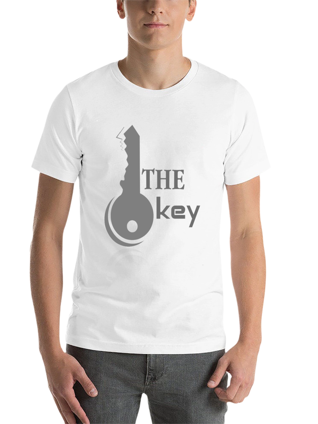 Black The Key Graphic Tee - Stylish Black Cotton T-Shirt view 14
