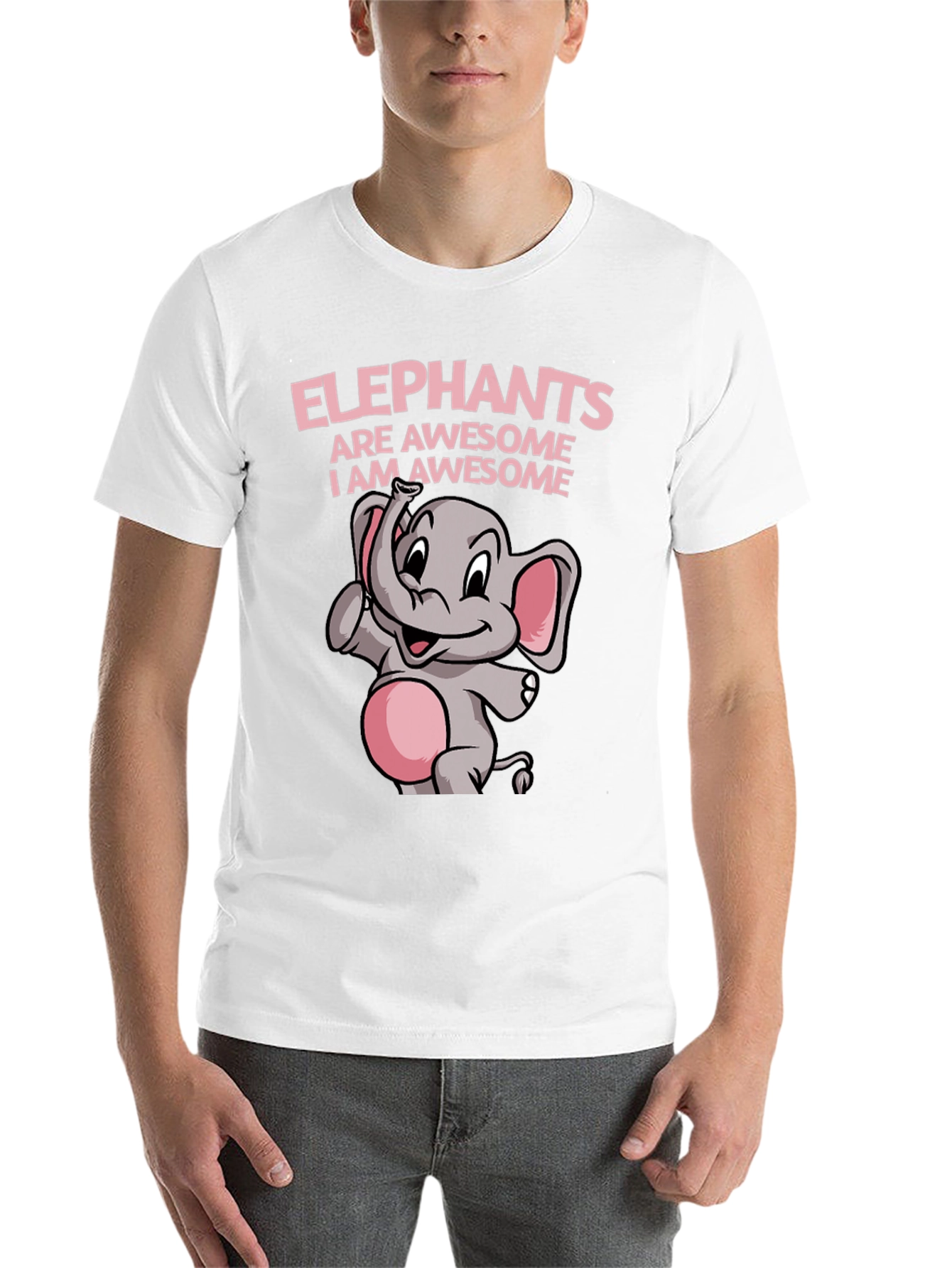 Black Elephant Awesome Graphic Tee Shirt view 14