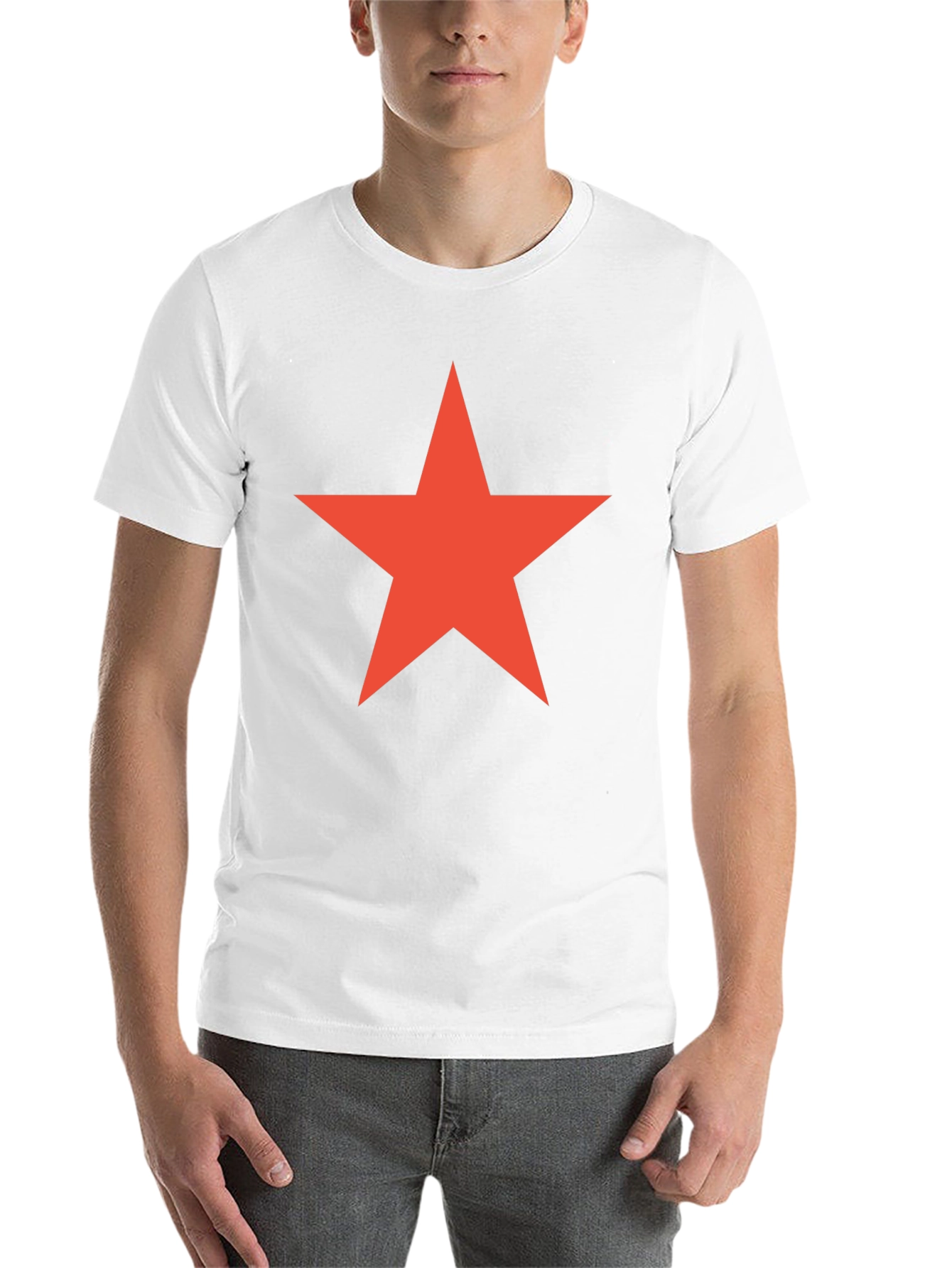 Black Red Star Graphic Tee - Classic Cool view 14