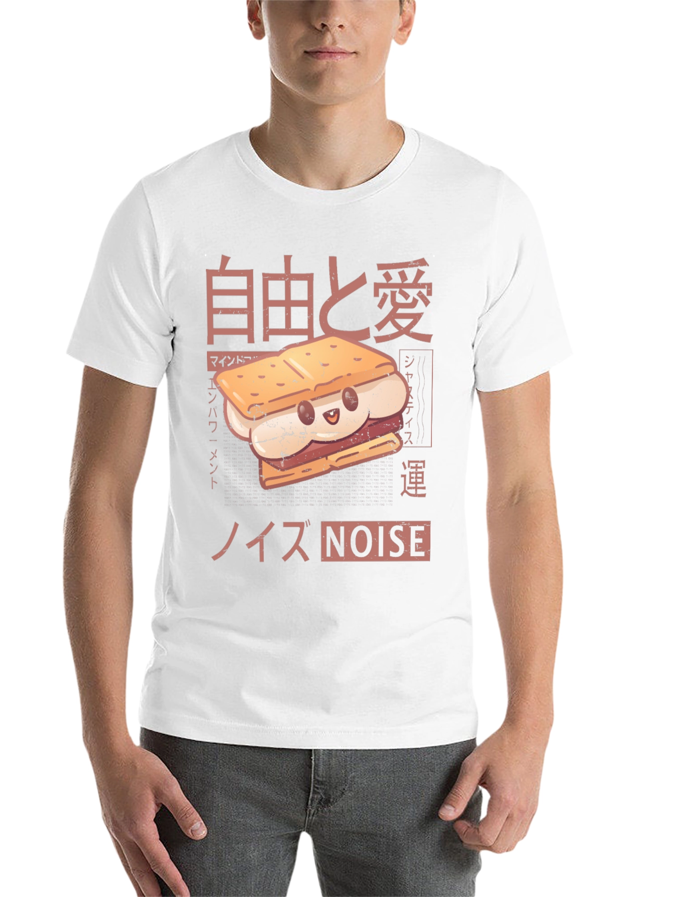 Black S'more Graphic Tee - Kawaii Japanese Style view 14