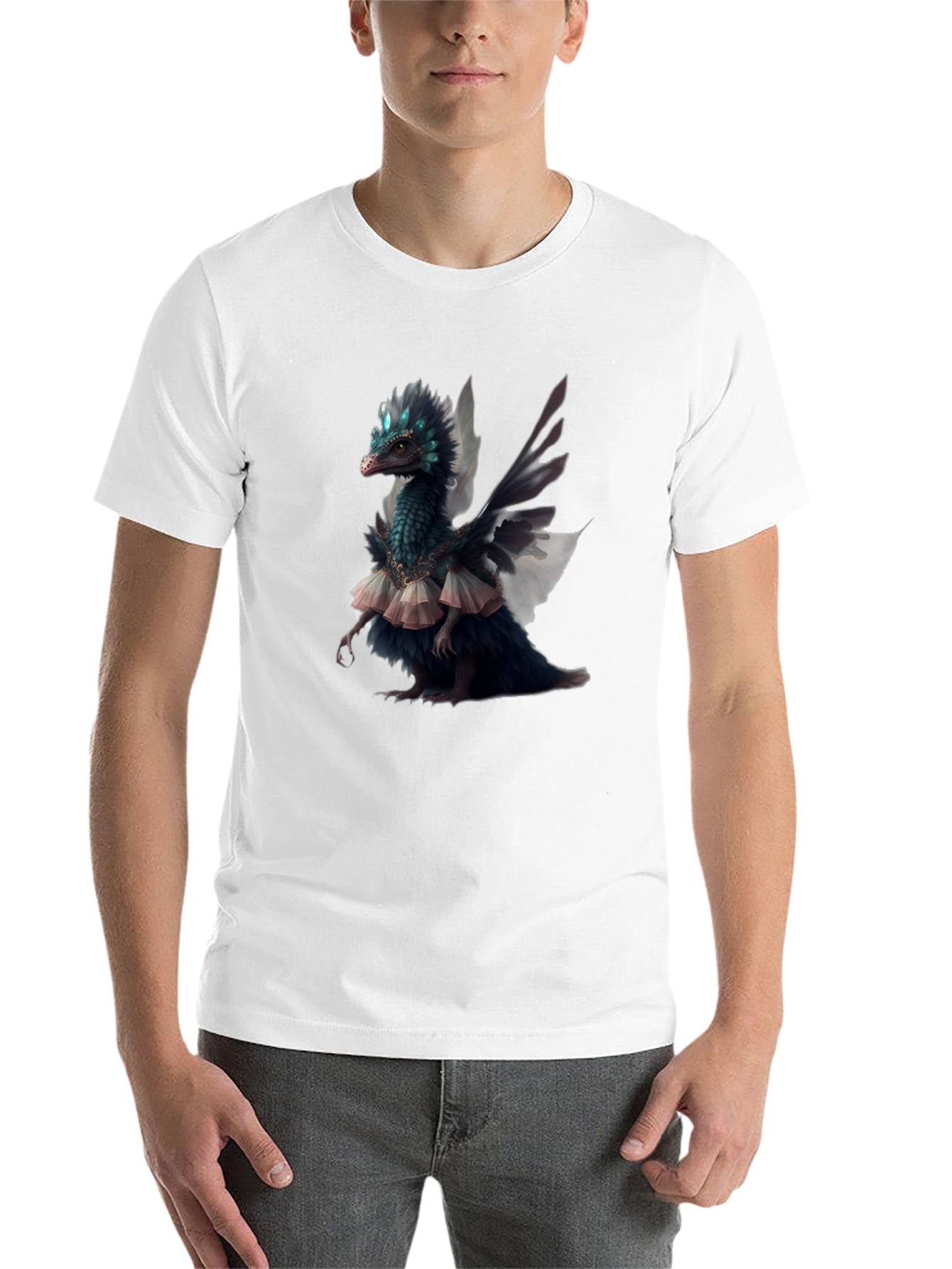 Black Dragon Fairy T-Shirt view 14