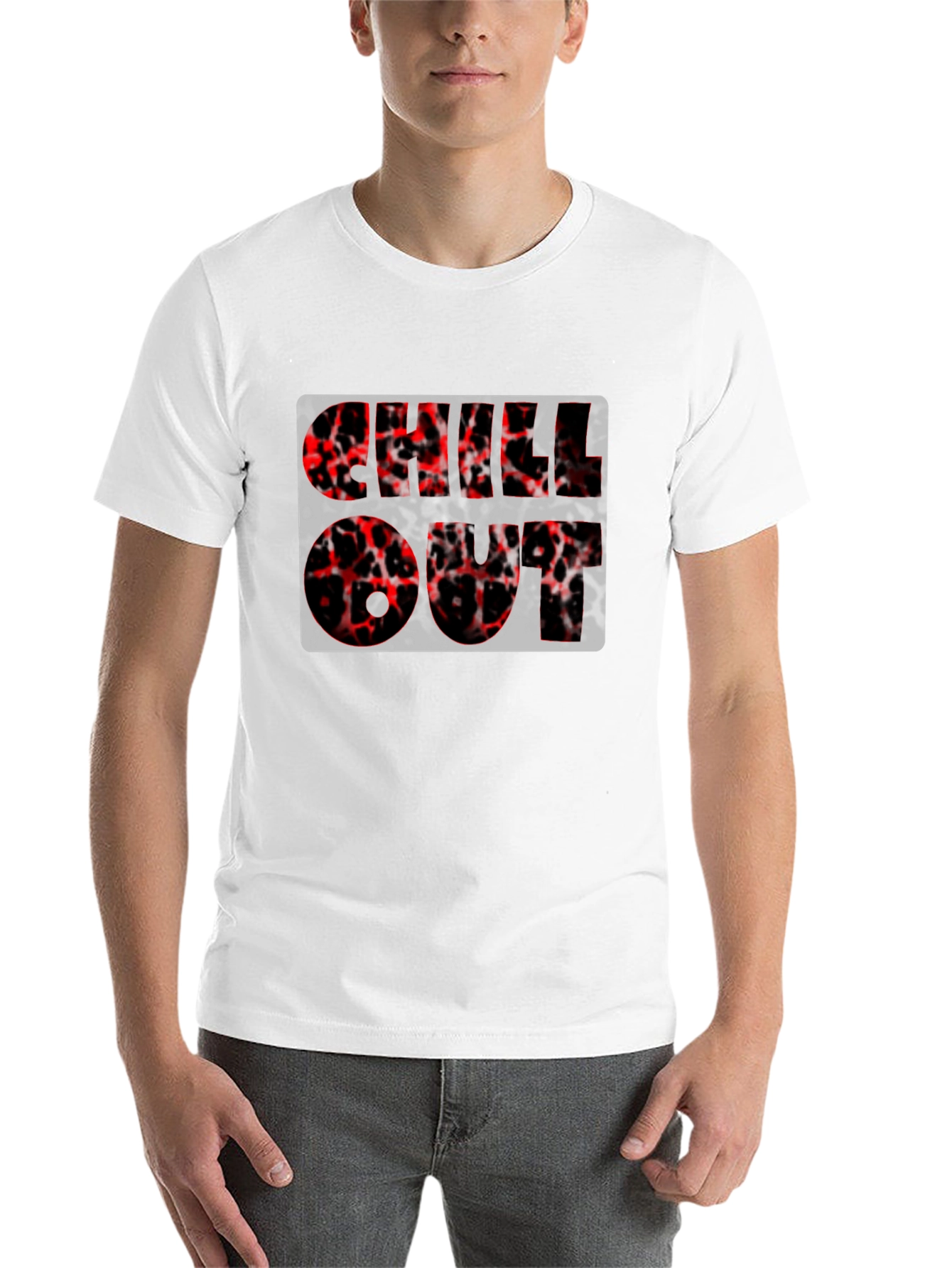 Black Chill Out Graphic Tee - Black Casual Shirt view 14