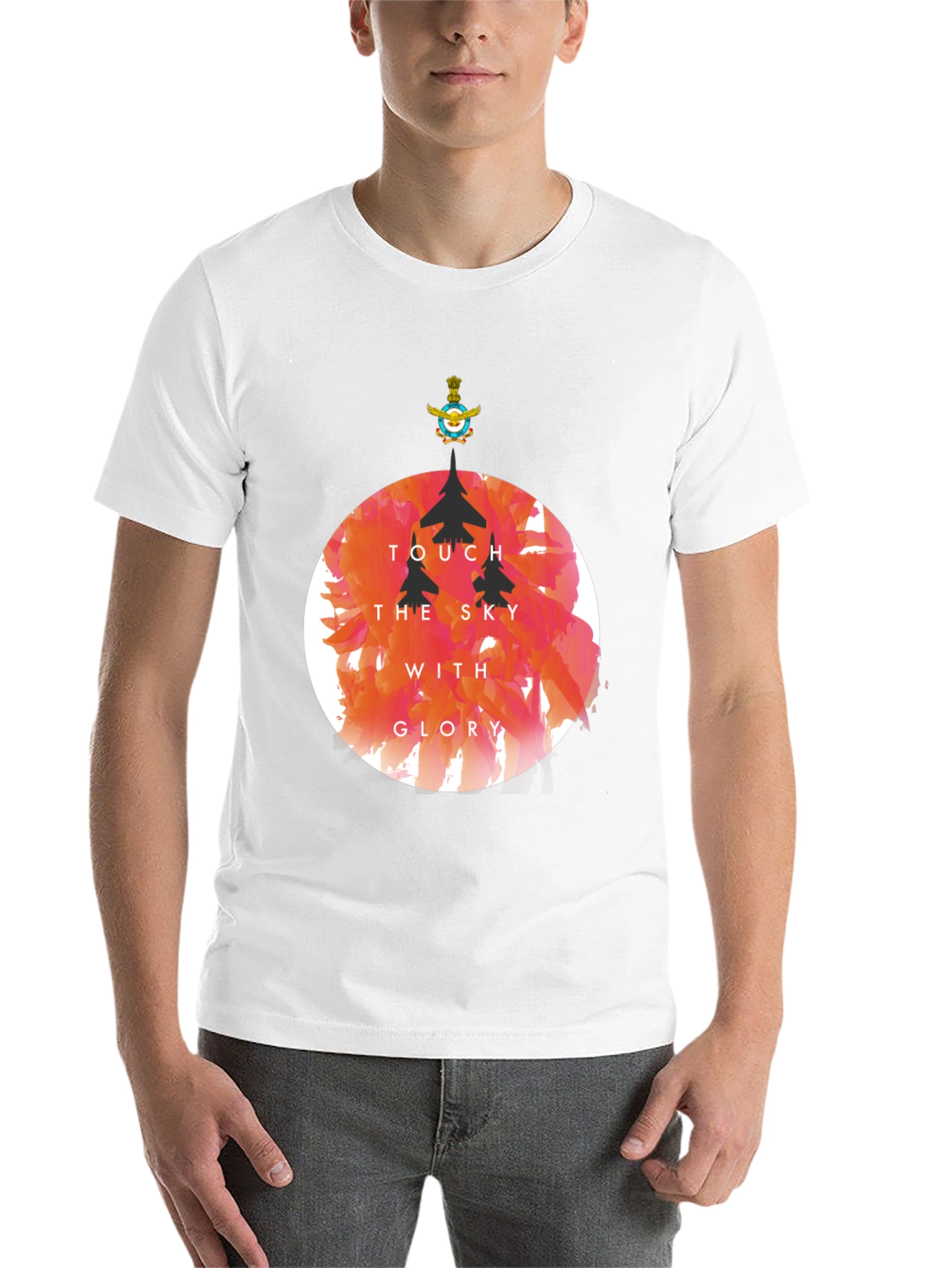 Black Touch the Sky With Glory T-Shirt view 14