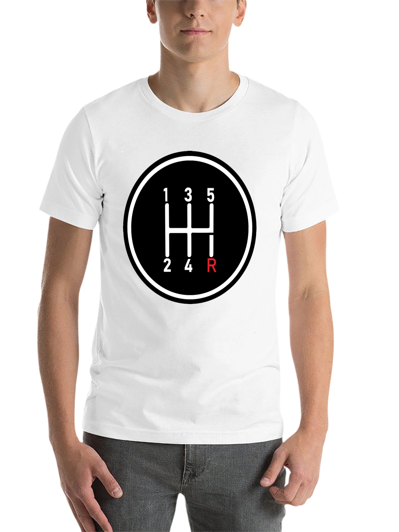 Black Manual Transmission T-Shirt view 14