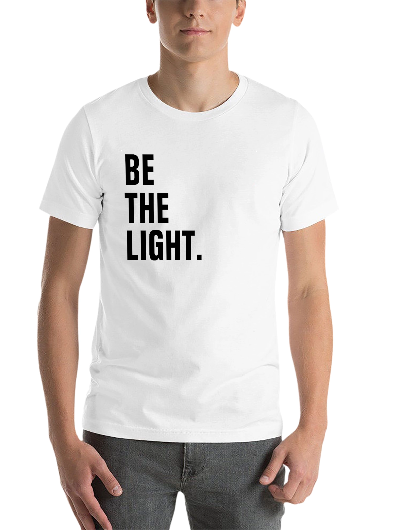 Black Be The Light Graphic T-Shirt - Black view 14