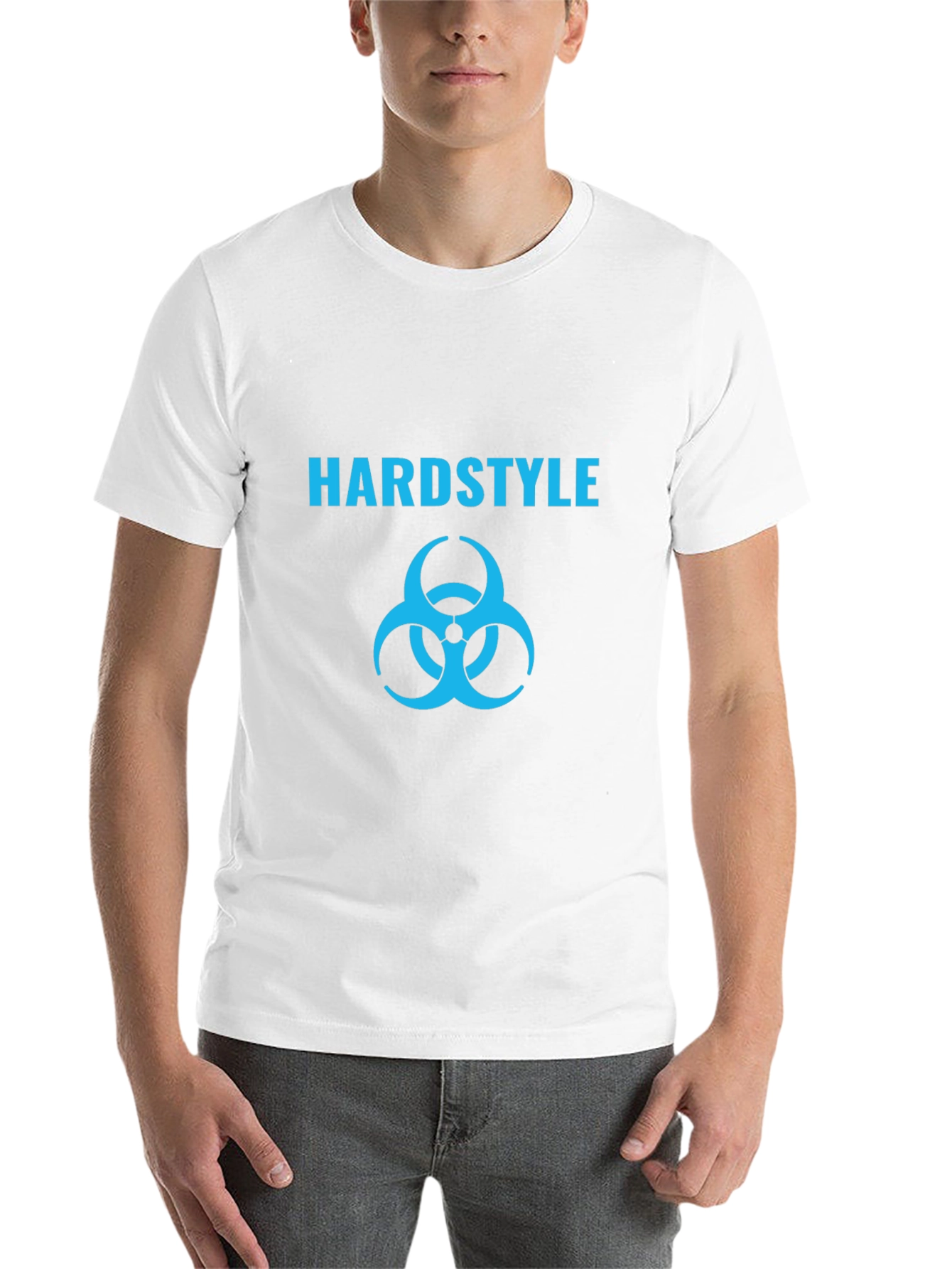 Black Hardstyle Biohazard Symbol T-Shirt - Black view 14